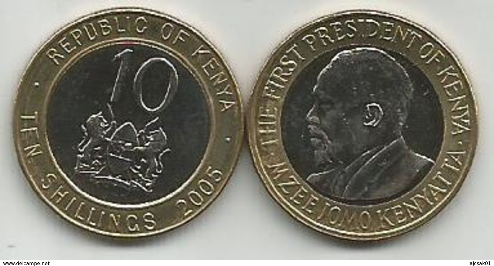 Kenya 10 Shillings 2005. High Grade - Kenya