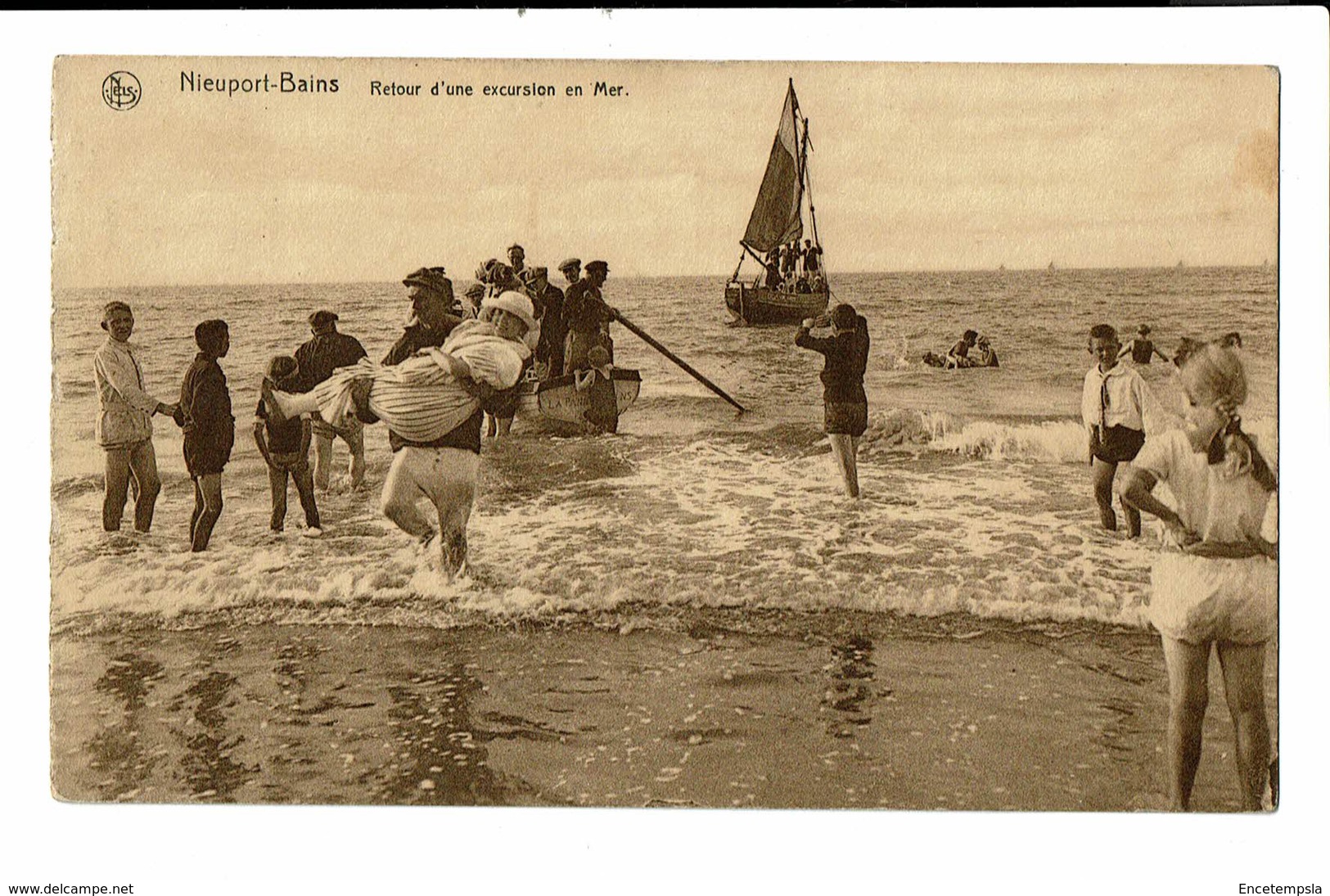 CPA - Carte Postale -Belgique - Nieuwpoort - Retour D'une Excursion En Mer-VM428 - Nieuwpoort