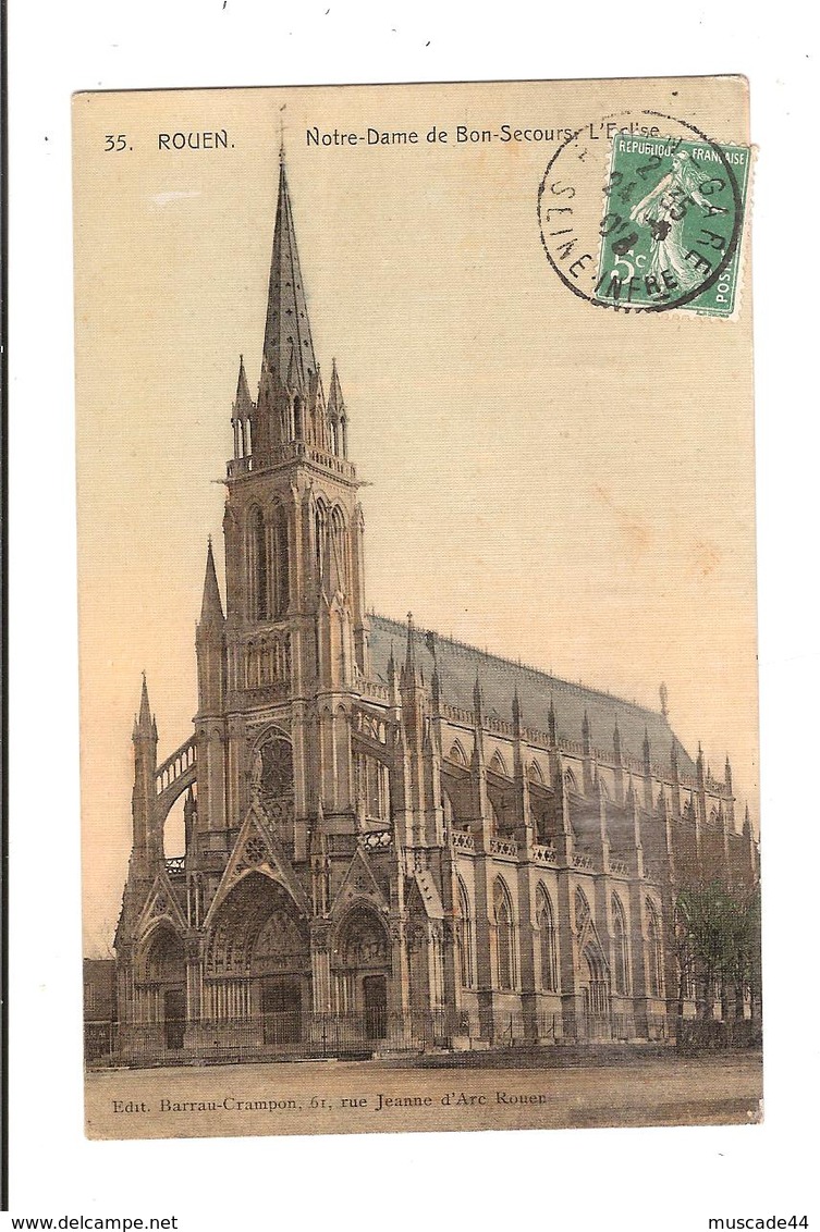 ROUEN - NOTRE DAME DE BON SECOURS - L EGLISE - Rouen