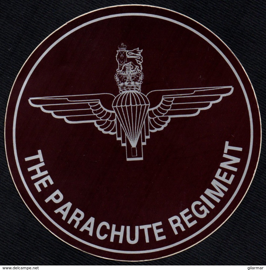 FRANCE - AUTOCOLLANT / STICKER - DEBARQUEMENT EN NORMANDIE - THE PARACHUTE REGIMENT - Adesivi