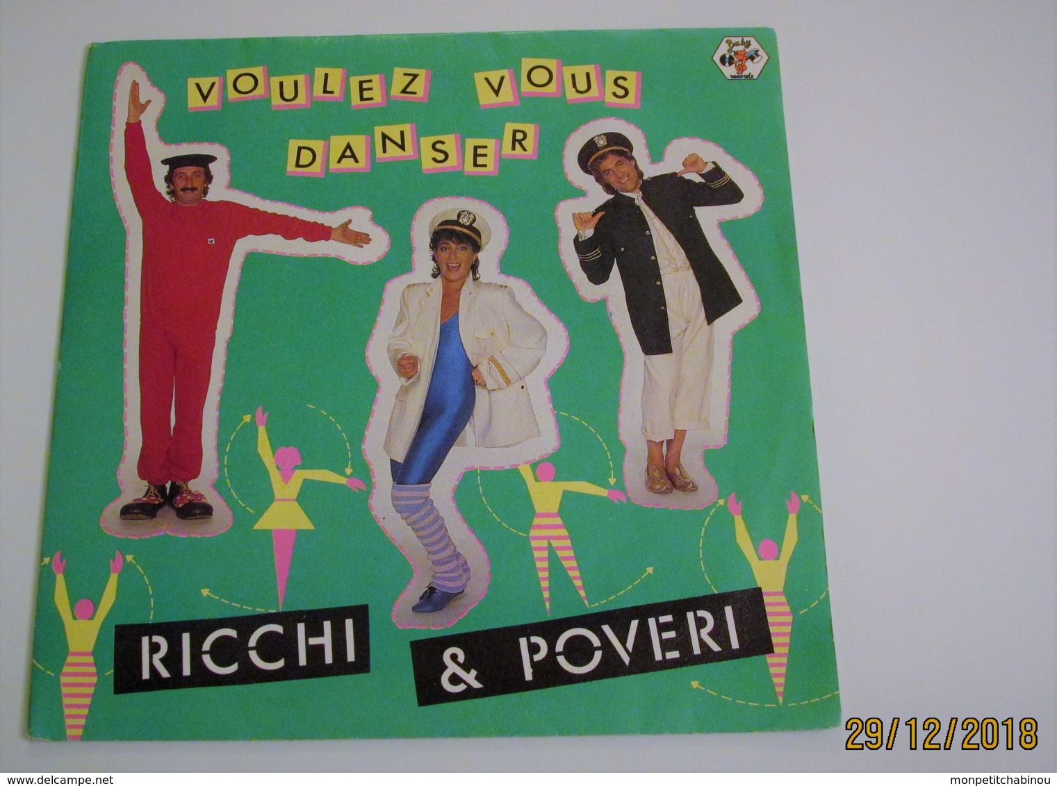 45T RICCHI & POVERI : Voulez Vous Danser - Autres - Musique Italienne