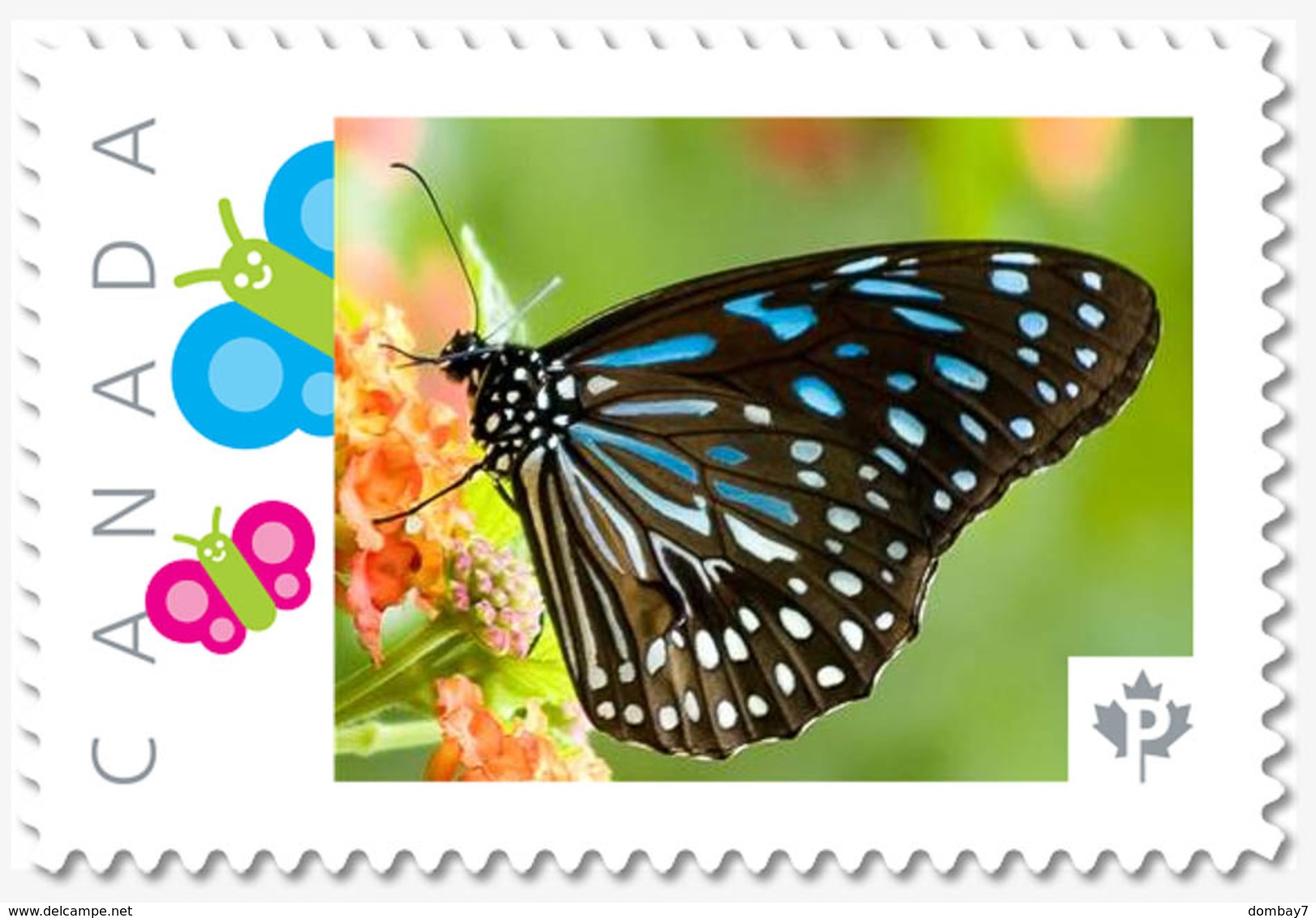 BUTTERFLY = Insects = Picture Postage MNH-VF Canada 2019 [p19-01s23] - Papillons