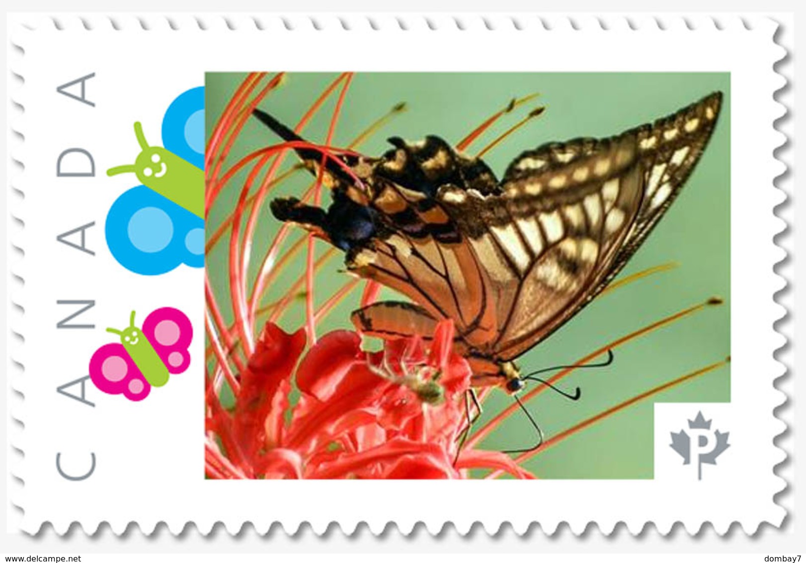 SWALLOWTAIL BUTTERFLY = Insects = Picture Postage MNH-VF Canada 2019 [p19-01s24] - Papillons