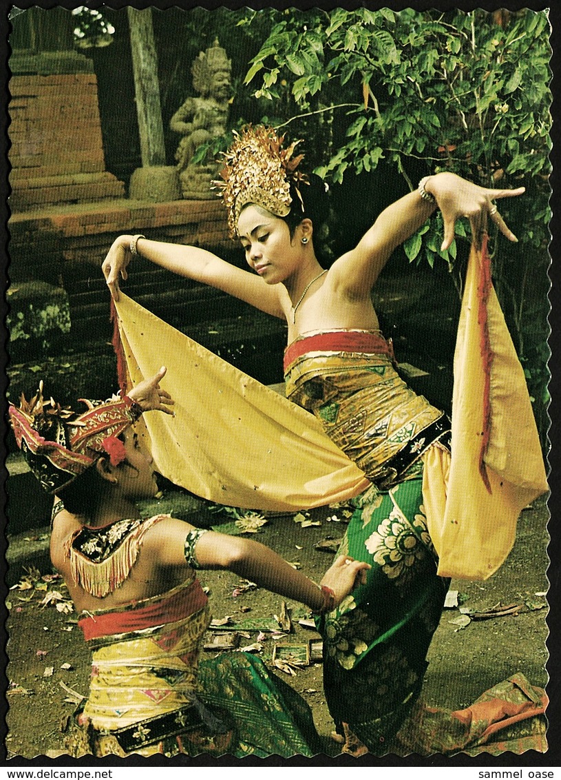 The Graceful Legong Dance  -  Ansichtskarte Ca.1971   (9700) - Indonesien