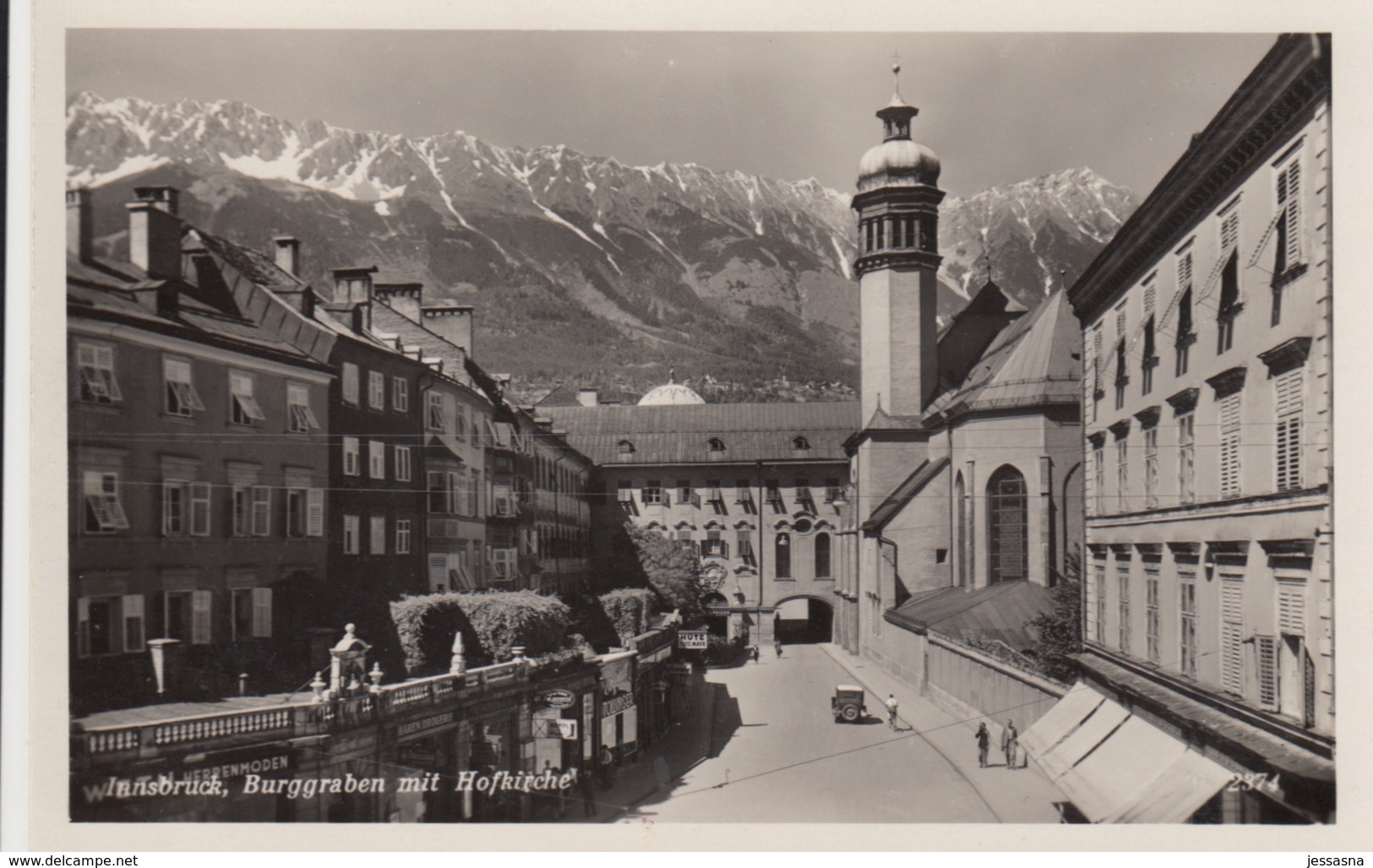 AK - Innsbruck - Burggraben Mit Hofkirche - 1938 - Innsbruck