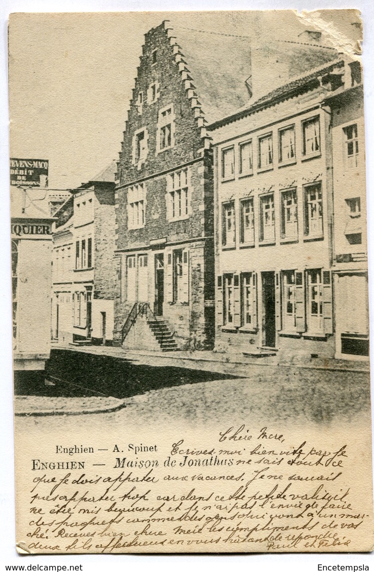 CPA - Carte Postale - Belgique - Enghien - Maison De Jonathas - 1903 ( DD7237) - Edingen