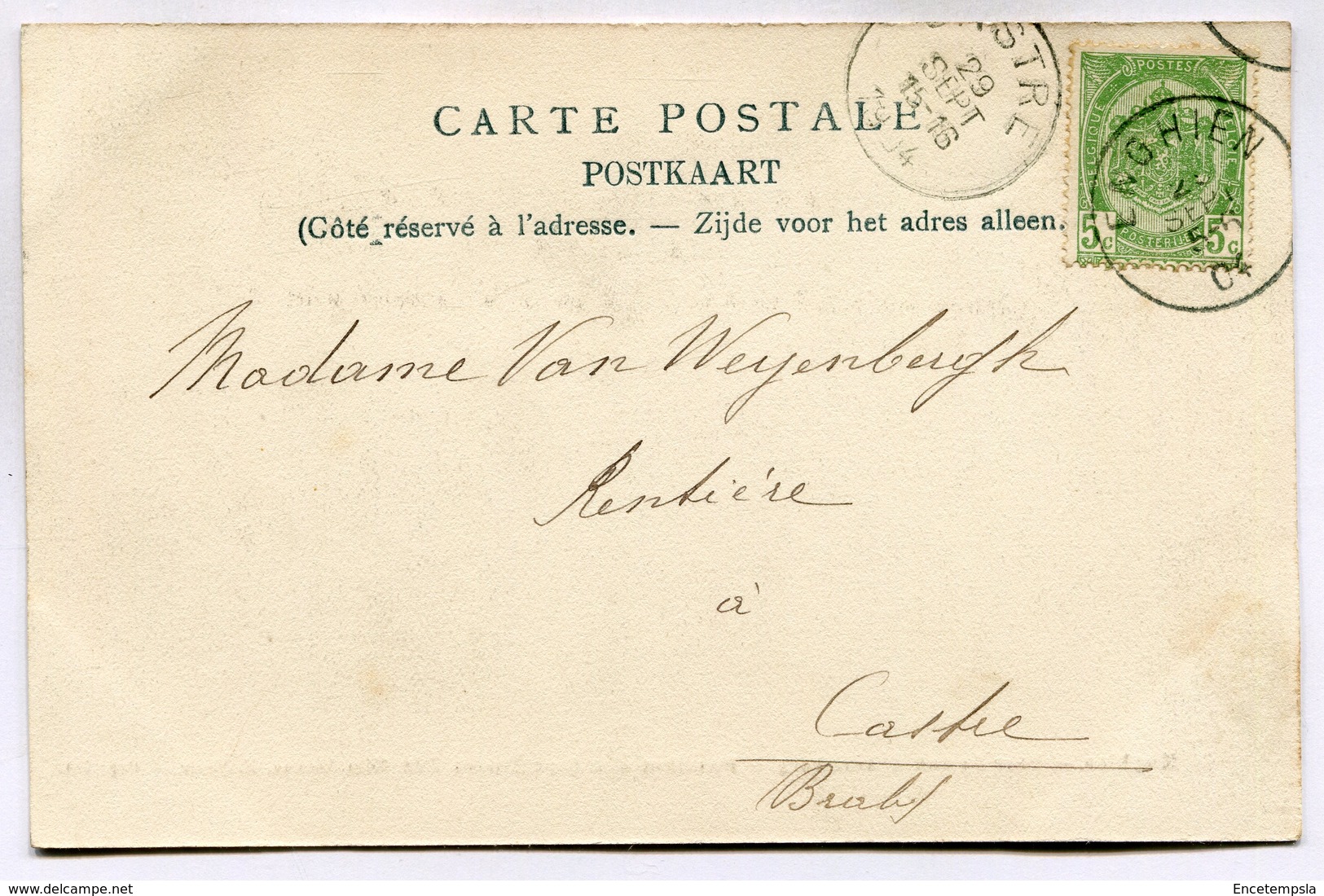 CPA - Carte Postale - Belgique - Enghien - Parc Du Darenberg - Pavillon Des Sept Etoiles - 1904 ( DD7239) - Enghien - Edingen