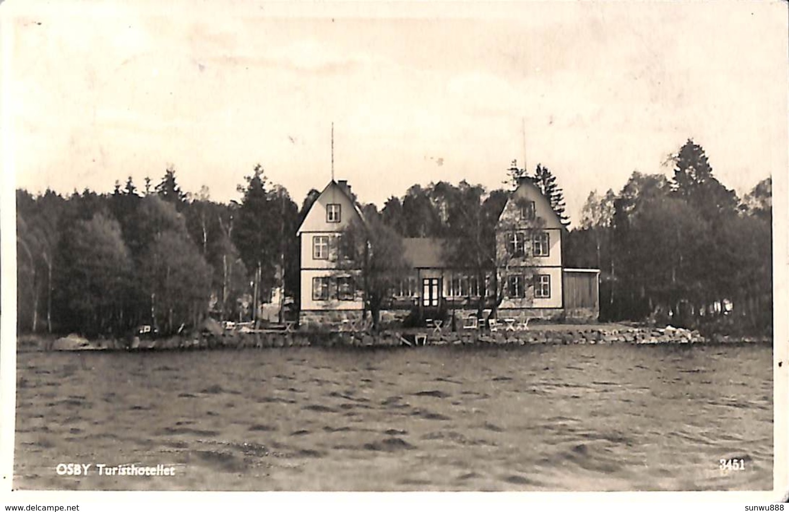 Sweden - Osby Turisthotellet (1936) - Suède