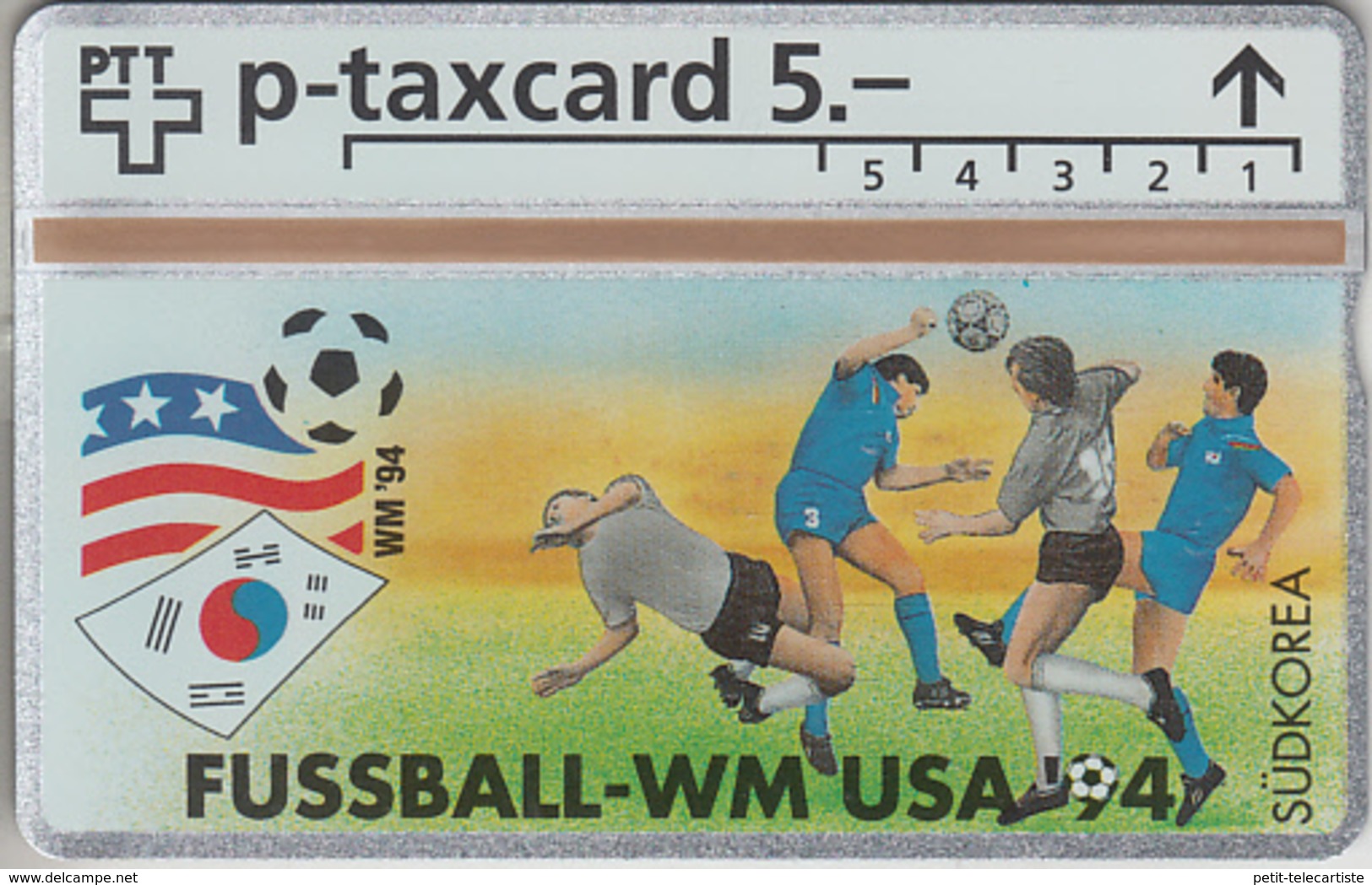 SUISSE - PHONE CARD - °TAXCARD-PRIVÉE *RARE *** FOOT-USA 1994 - 9/24 *** - Schweiz