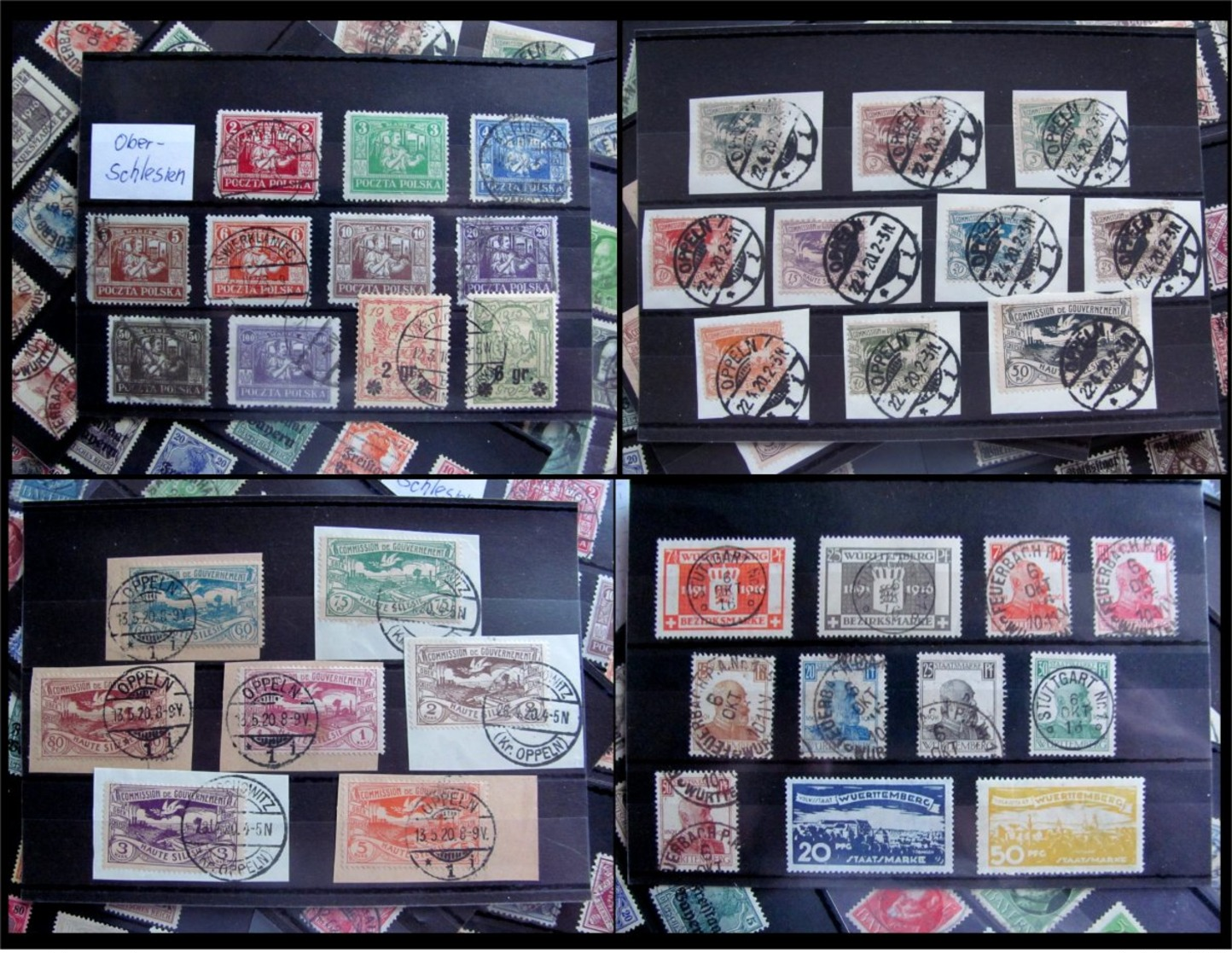 Lot with worldstamps in albums in mixed condition not all pictures are shown