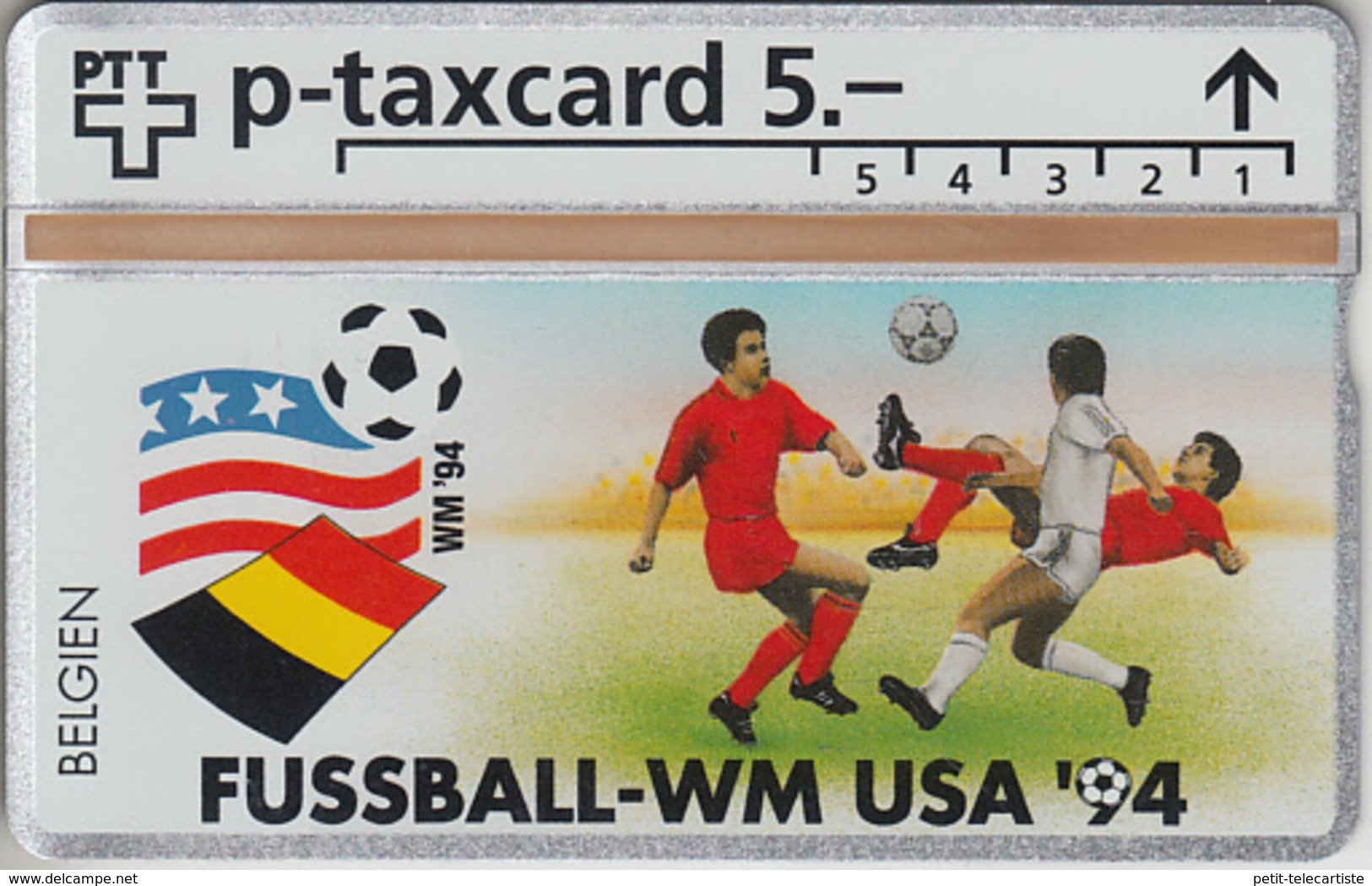 SUISSE - PHONE CARD - °TAXCARD-PRIVÉE *RARE *** FOOT-USA 1994 - 19/24 *** - Svizzera