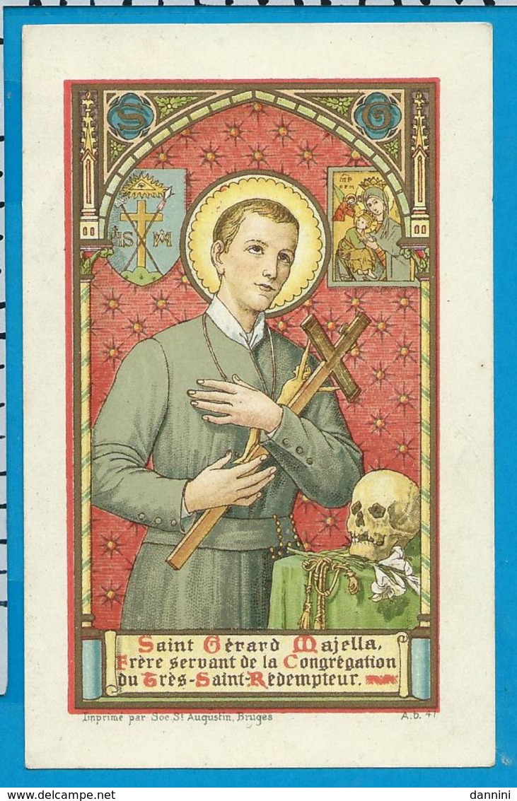 Holycard    St. Gerardus Majella - Santini