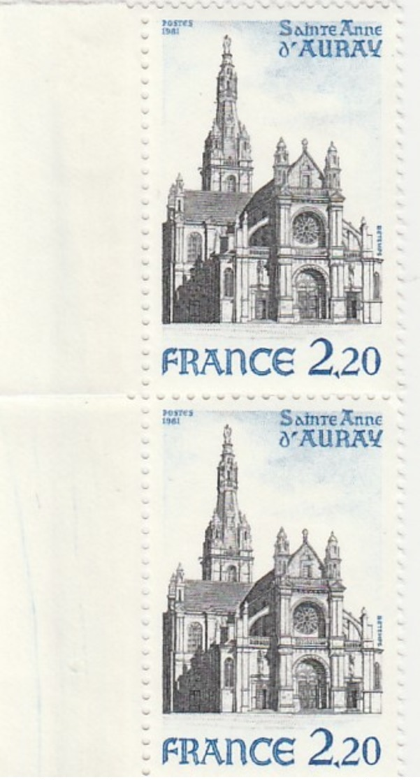 FRANCE 1981 N°2134** STE ANNE D'AURAY LA PAIRE BDF - Nuovi