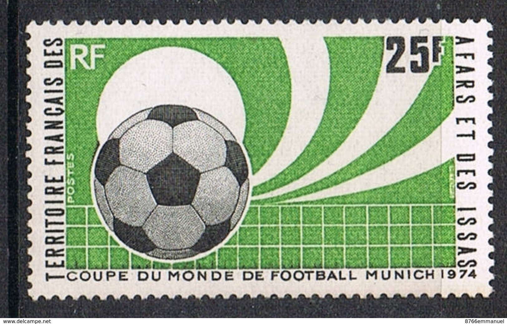 AFARS ET ISSAS N°387 N** Football - Unused Stamps