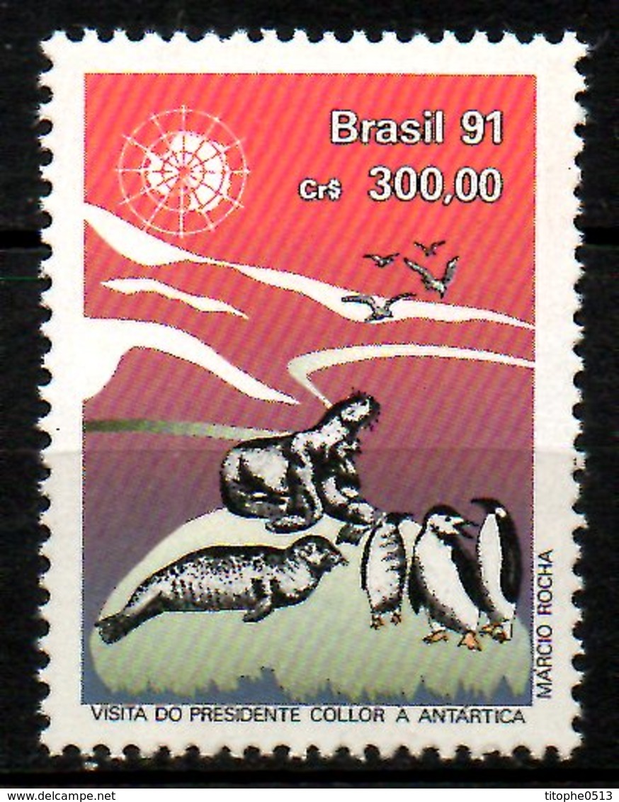 BRESIL. N°2007 De 1991. Faune Antarctique. - Antarktischen Tierwelt