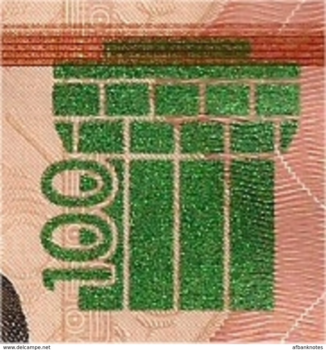DOMINICAN REP.       100 Pesos Dominicanos      P-New       2017      UNC - Repubblica Dominicana