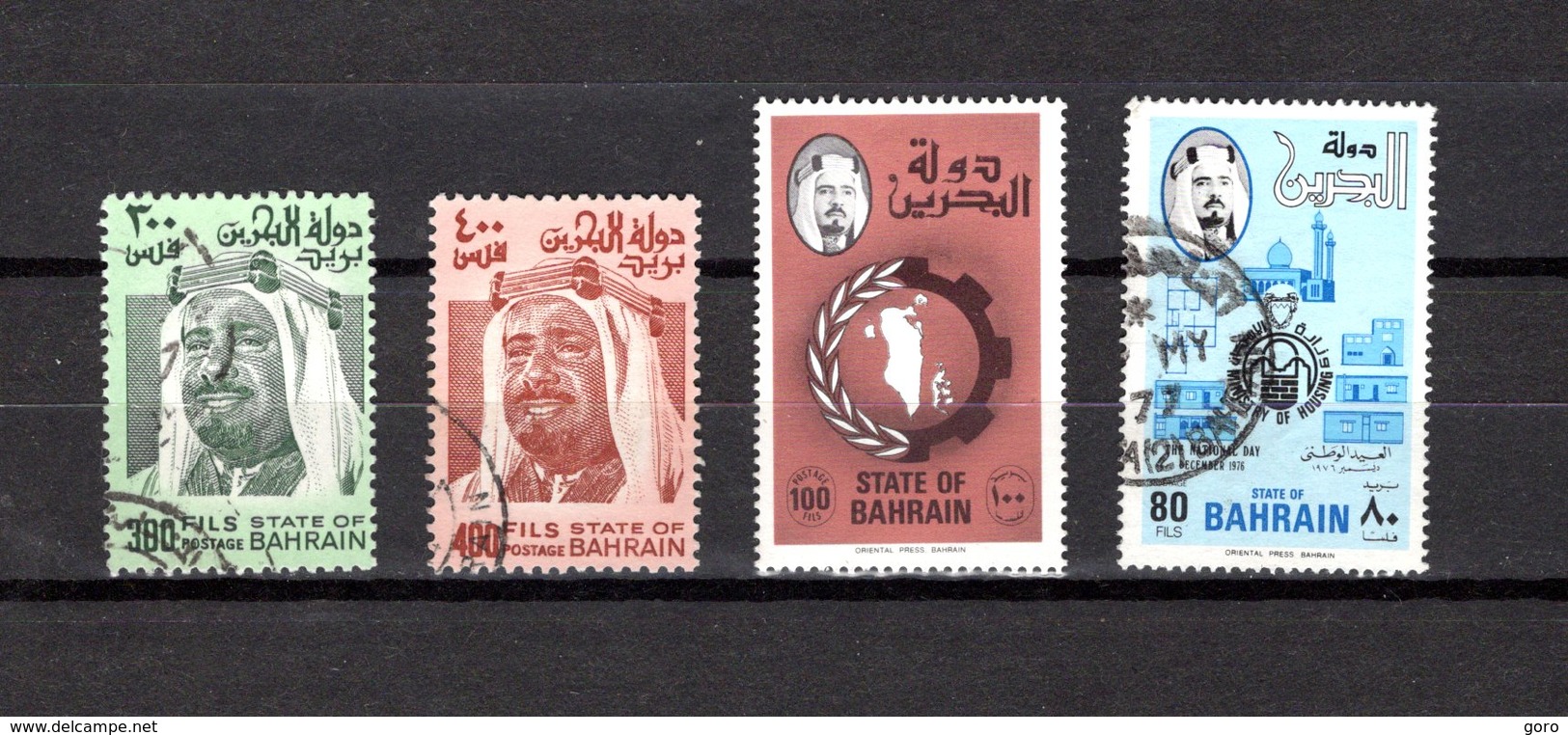 Bahrain   1976  .   Y&T  Nº   249/250-254-256 - Bahrain (1965-...)