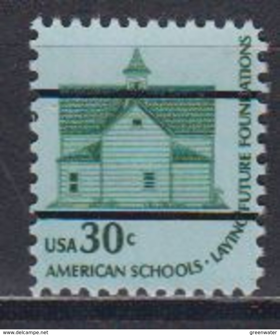 USA 1979 American Schools 1v Precancelled ** Mnh (41803F) - Ongebruikt