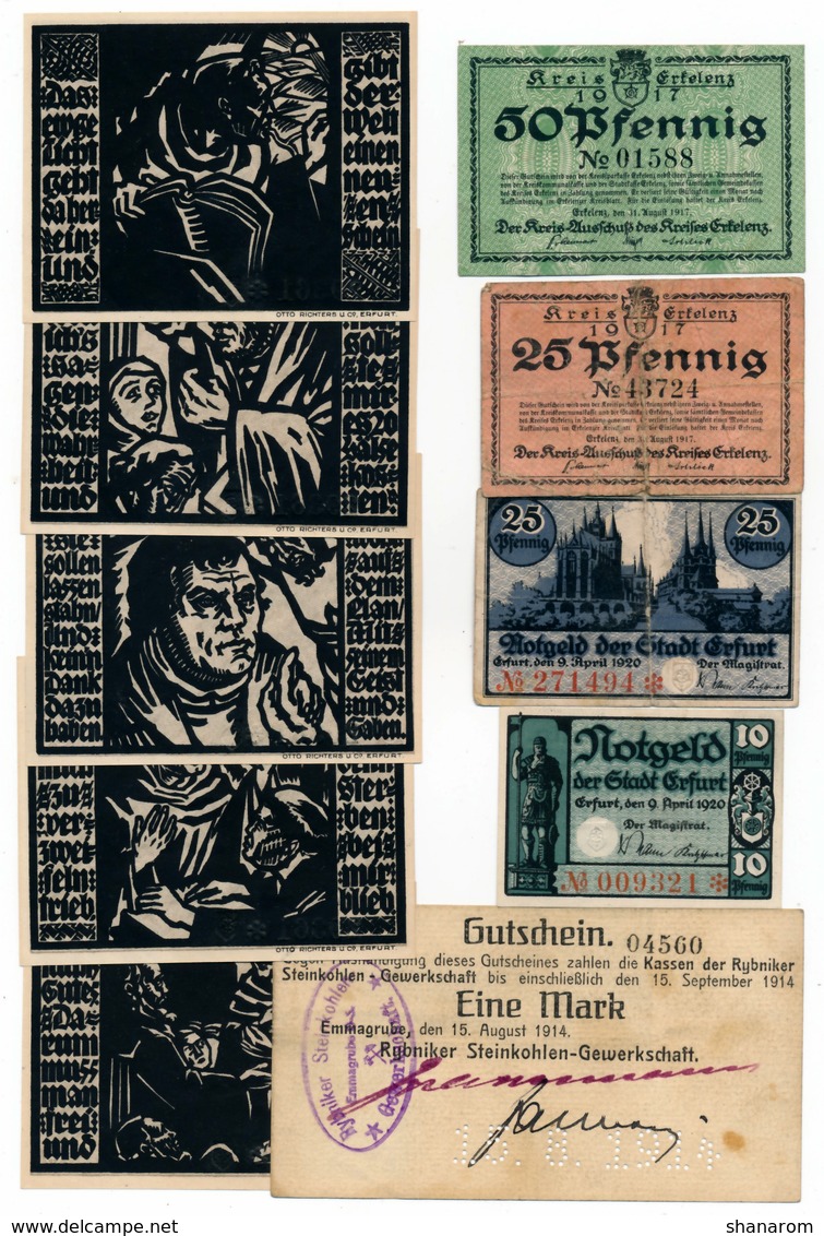 Allemagne // NOTGELD // Collection // LOT de 600 billets