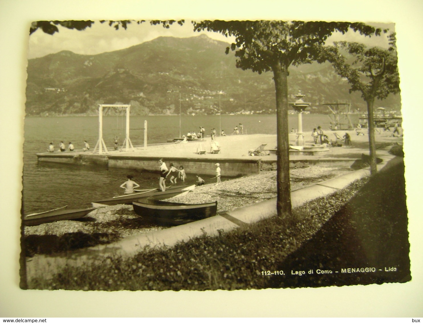 MENAGGIO-LIDO GIARDINO-LAGO DI COMO   LOMBARDIA    VIAGGIATA COME DA FOTO FORMATO  GRANDE - Como