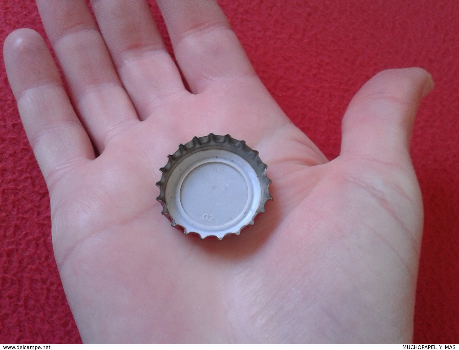 CHAPA DE SPAIN ESPAÑA USADA USED BOTTLE CROWN CAP KRONKORKEN CAPSULE TAPPI CORONA BUD CERVEZA BEER BIER LA BIÈRE CERVEJA - Otros & Sin Clasificación