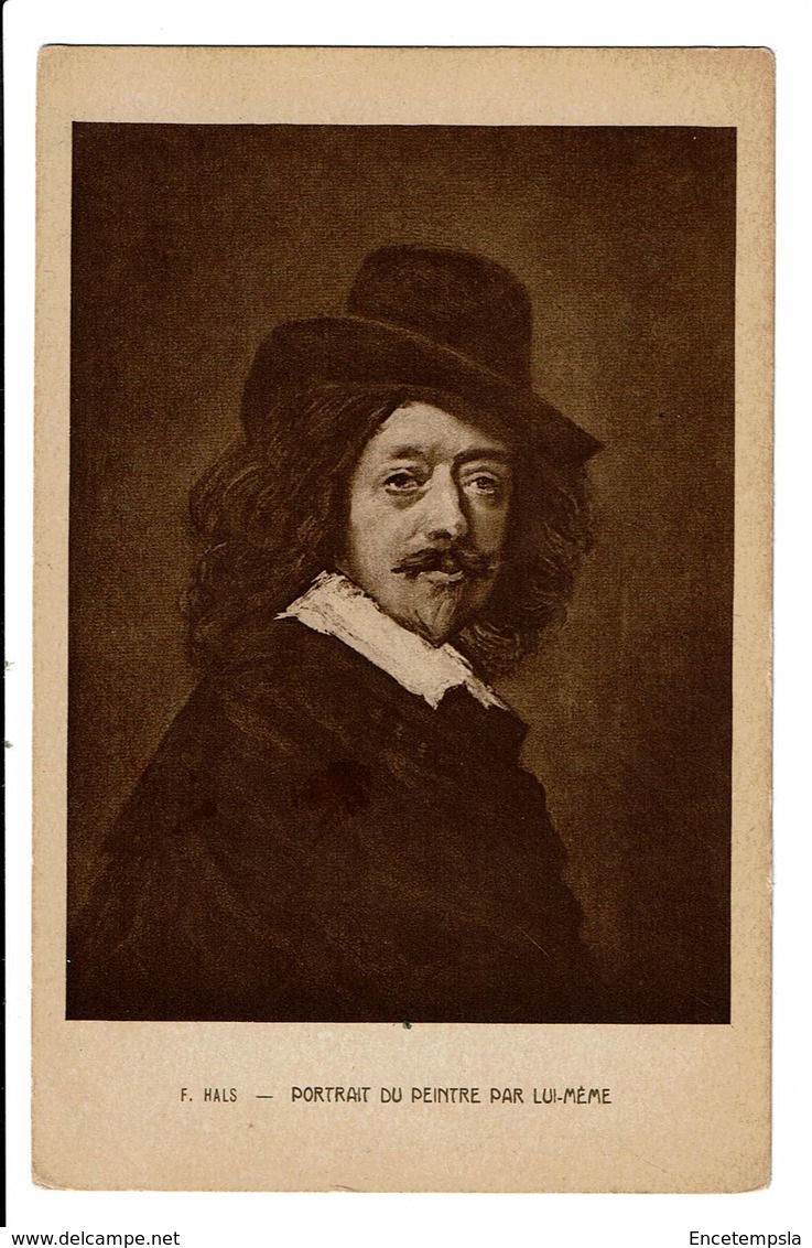 CPA - Carte Postale -Belgique Musée Des Beaux Art De Bruxelles -Auto Portrait De Peintre F. Hals VM440 - Musea