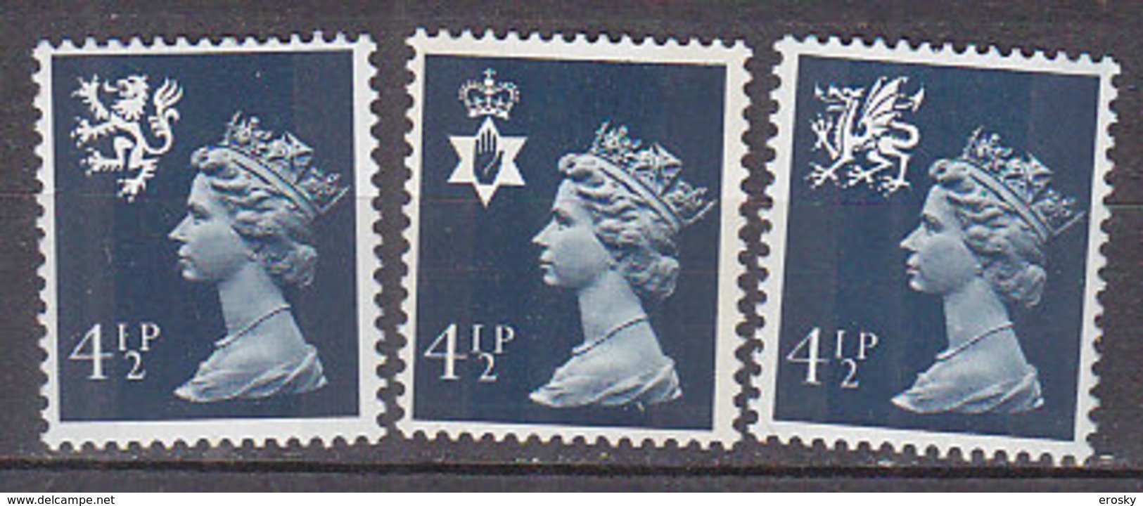 P2240 - GRANDE BRETAGNE Yv N°739/41 ** REGIONALES - Unused Stamps