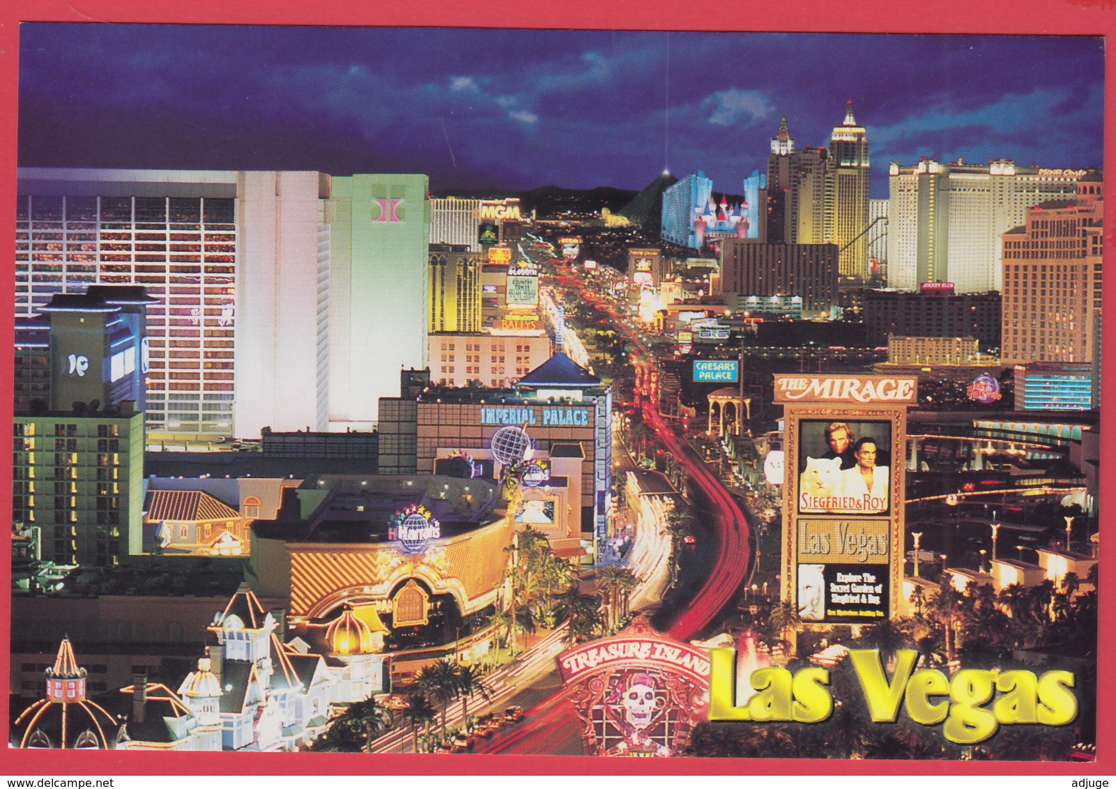 LAS VEGAS - Collector-series N°0695 - SUP** 2 SCANS - Las Vegas