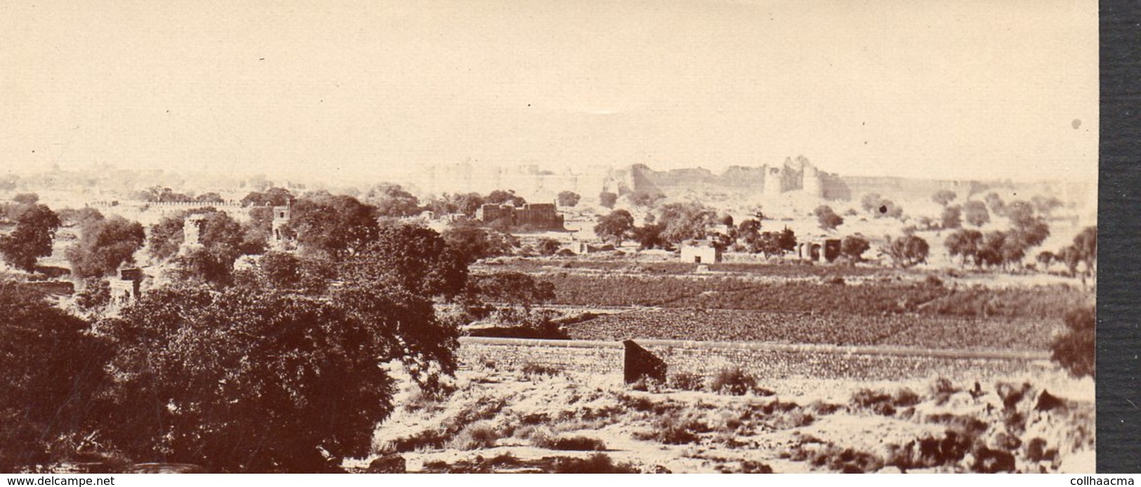 Inde / Photo ,Photographie Originale Sur Papier 15x10,5 Cm   / Les Environs De Delhi 1921 ( Au Loin La Forteresse ) - Inde