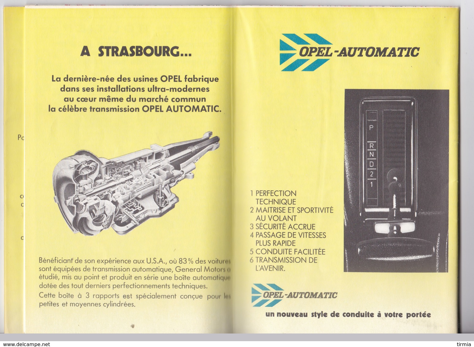 Catalogue - Concessionnaires Officiels General Motors France - 1979 - Voitures