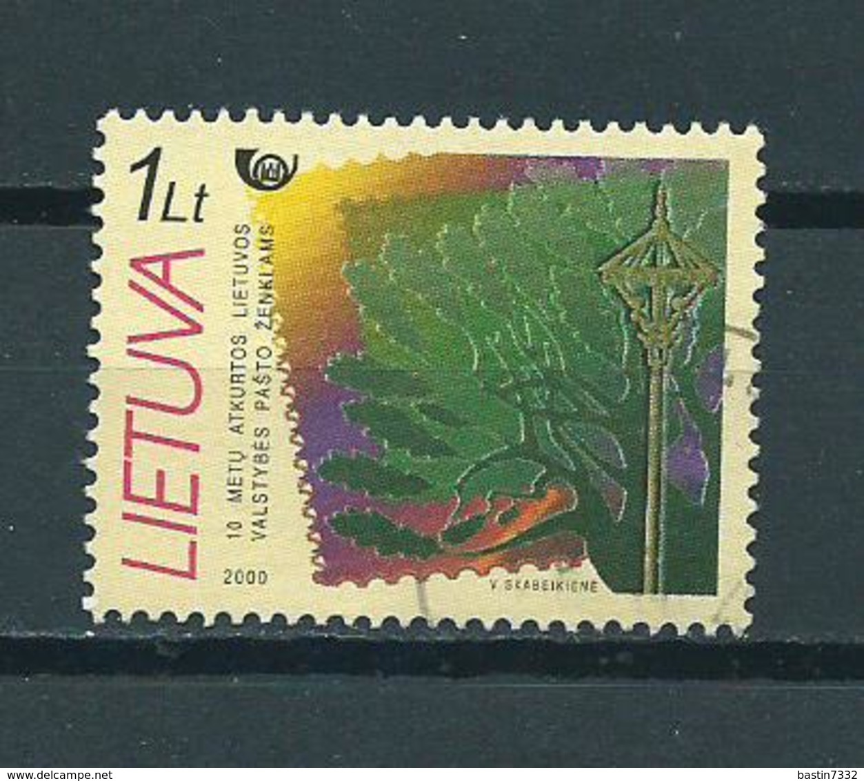 2000 Litouwen 10 Years Stamps Used/gebruikt/oblitere - Litouwen