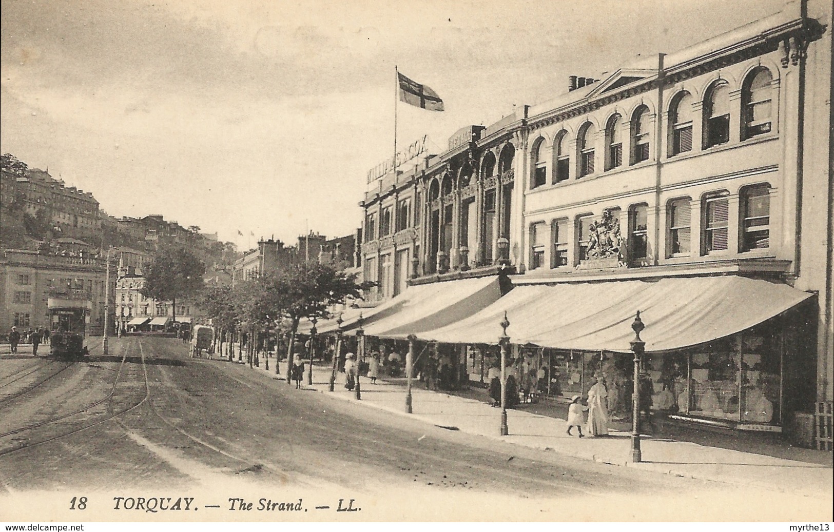 CPA Angleterre London TORQUAY  The Strand - Torquay