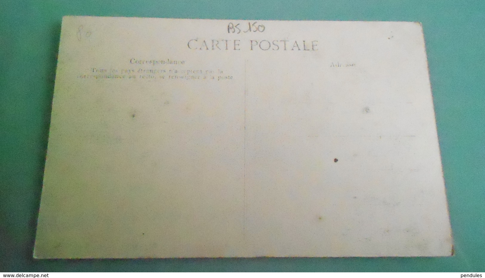 80	CARTE DE	ENTREBOEUF	N° DE CASIER 	B5 150 - Autres & Non Classés