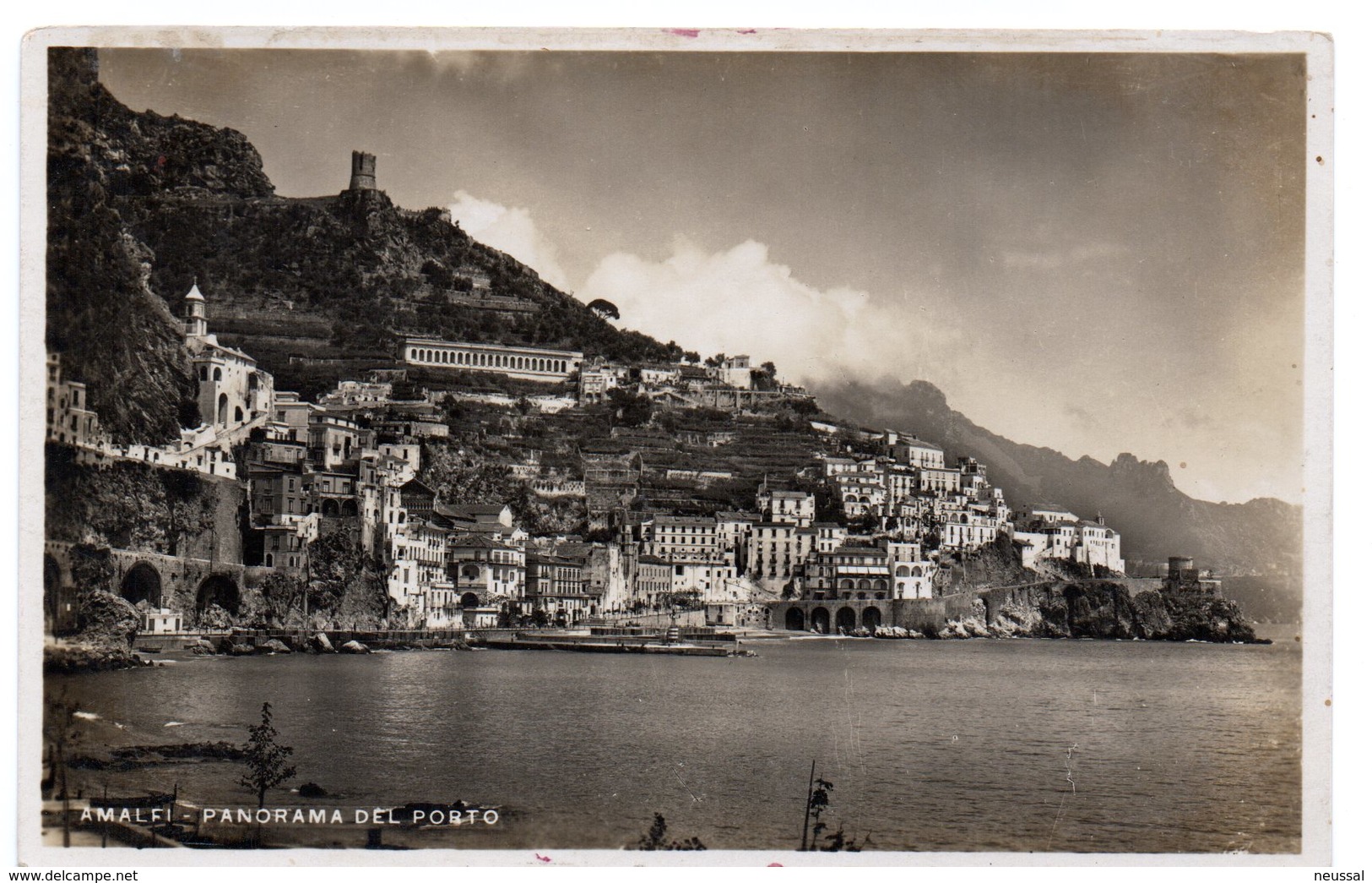 Tarjeta Postal  Amalfi- Panorama Del Porto. - Otros & Sin Clasificación