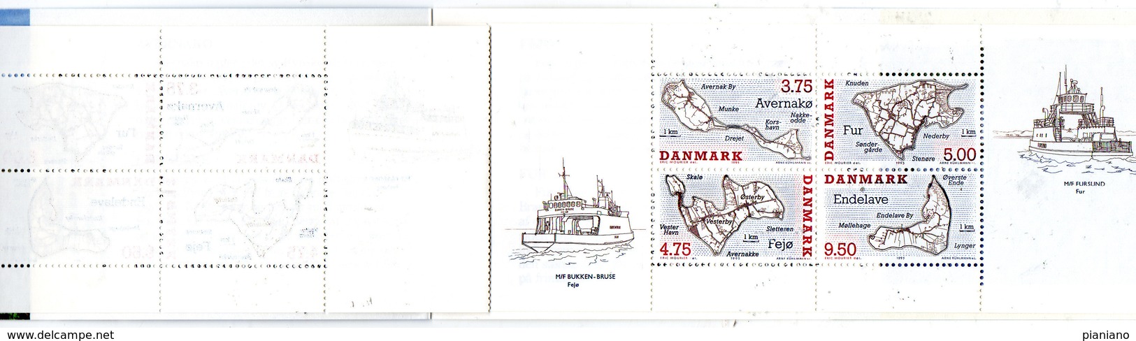 PIA  - DANIMARCA -  1995  : Isole Danesi -  - (Yv  C1099-II) - Autres & Non Classés