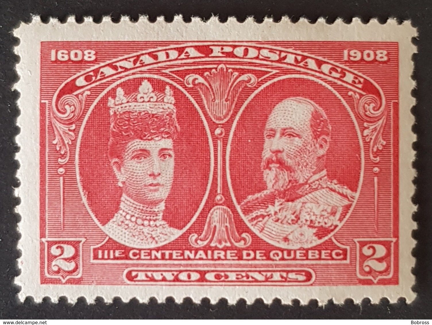 1908, The 300th Anniversary Of The Founding Of Quebec, MNH, Canada - Ungebraucht