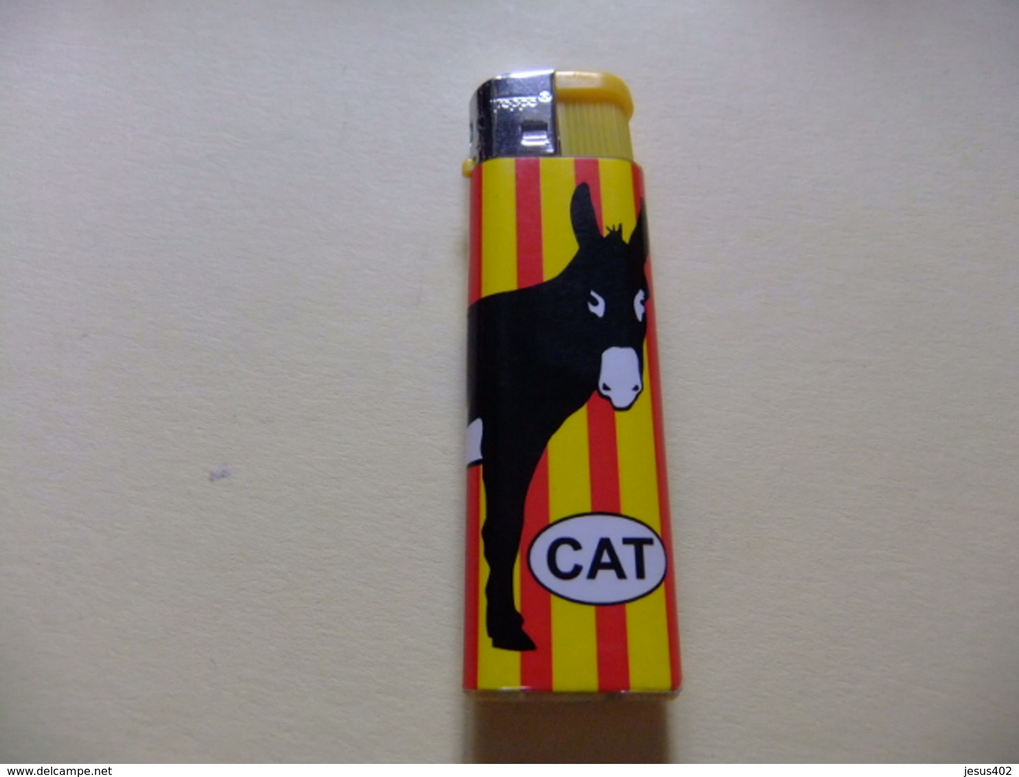 Encendedor Lighter BRIQUET Con Gas EL BURRO CATALAN - Otros & Sin Clasificación