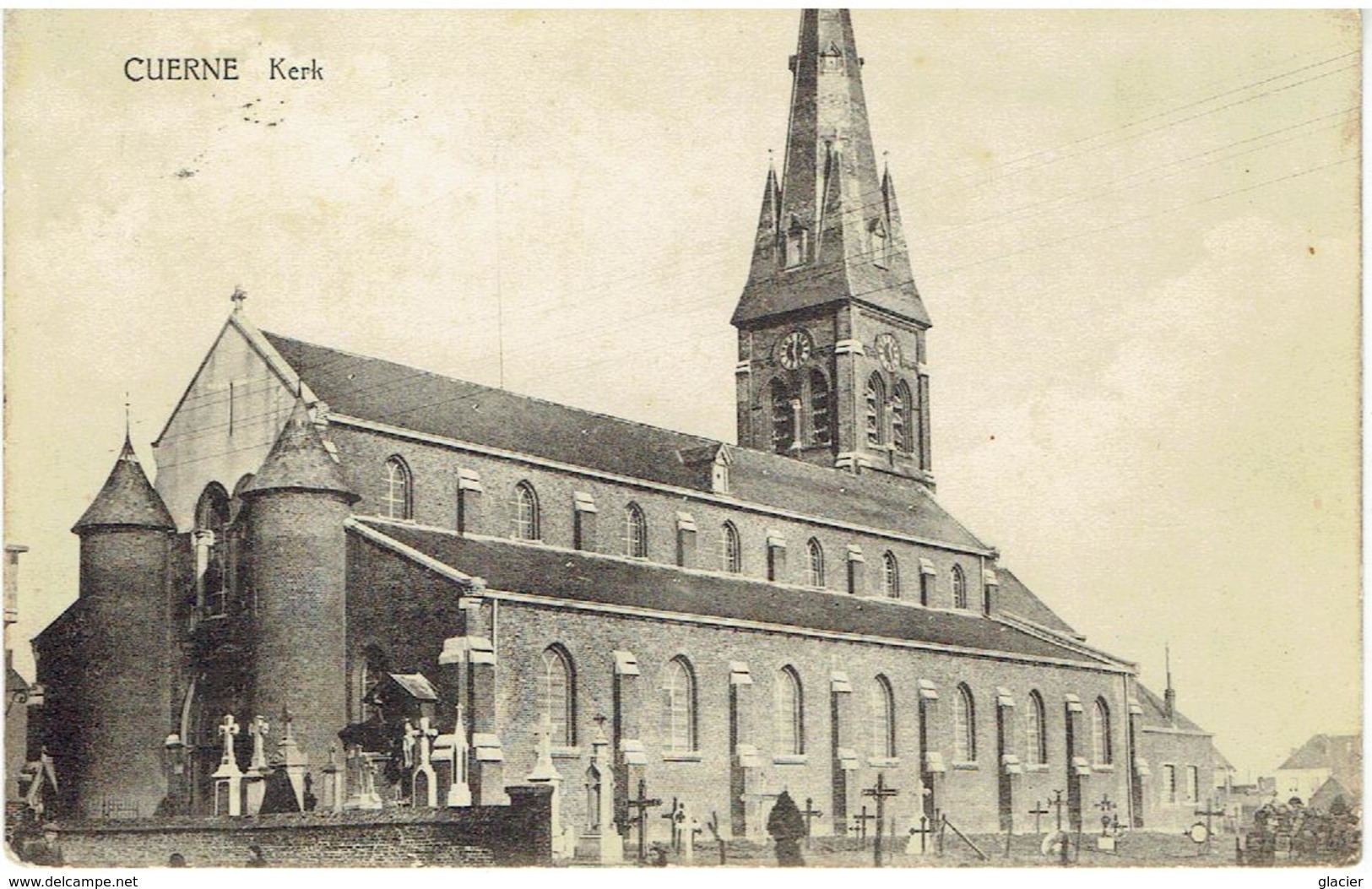 CUERNE - De Kerk - Uitg. A.Depoortere - Kuurne