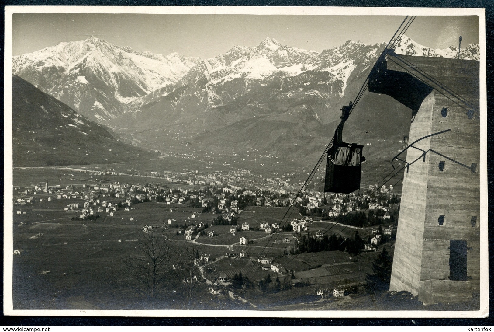 Teleferica Merano, Meran, Avelengo, 1925, Leo Baehrendt - Merano