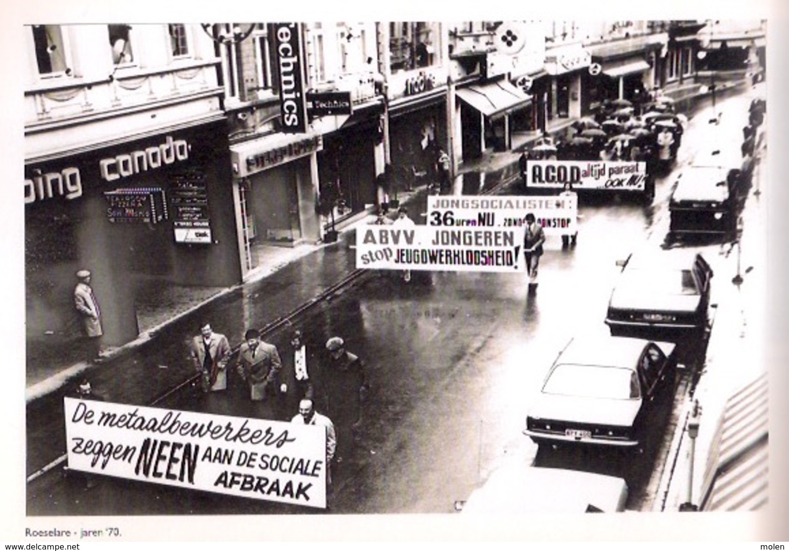 ALS 'T WERKVOLK OP STRAAT KOMT 116pp 1 MEI ABVV FGTB SOCIALISTISCH SYNDICALISME SOCIALISME Heemkunde Geschiedenis Z393