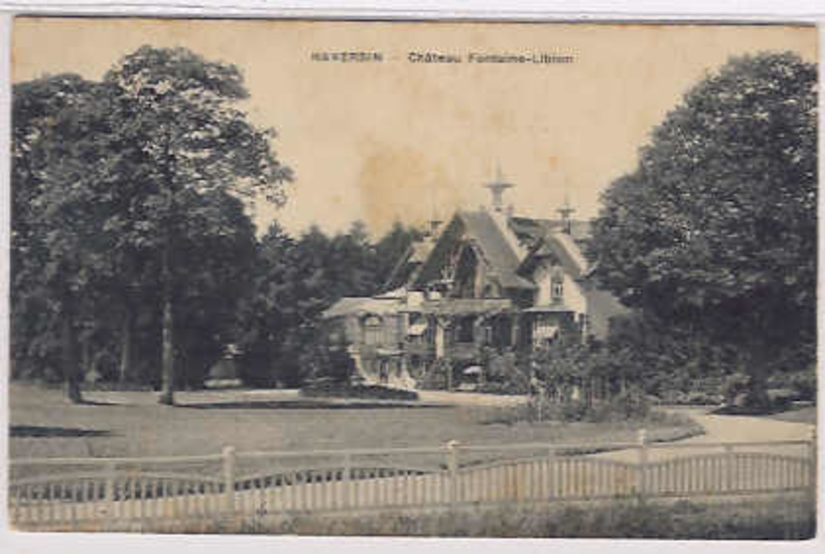 HAVERSIN  -  Château  Fontaine-Libion - Ciney