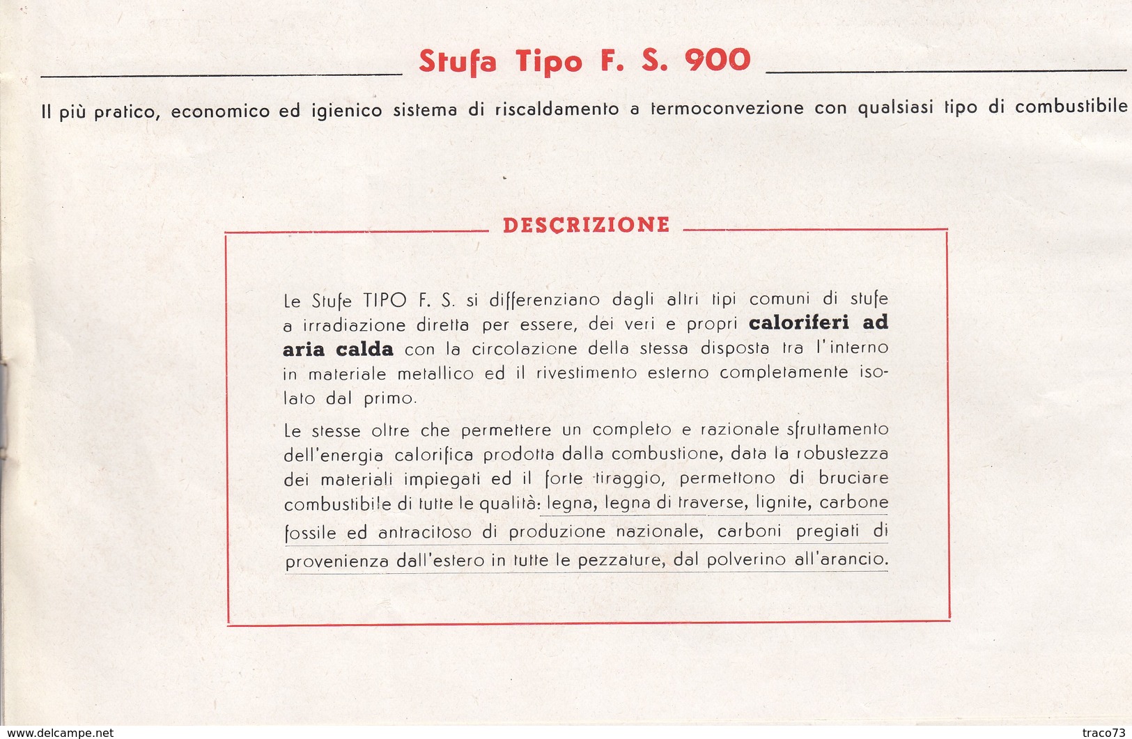 ERBA (Como) / Brochure Pubblicitaria " Ditta FILIPPO POZZOLI - Fabbrica Stufe Di Ceramica A Circolazione D'Aria " Firma - Pubblicitari