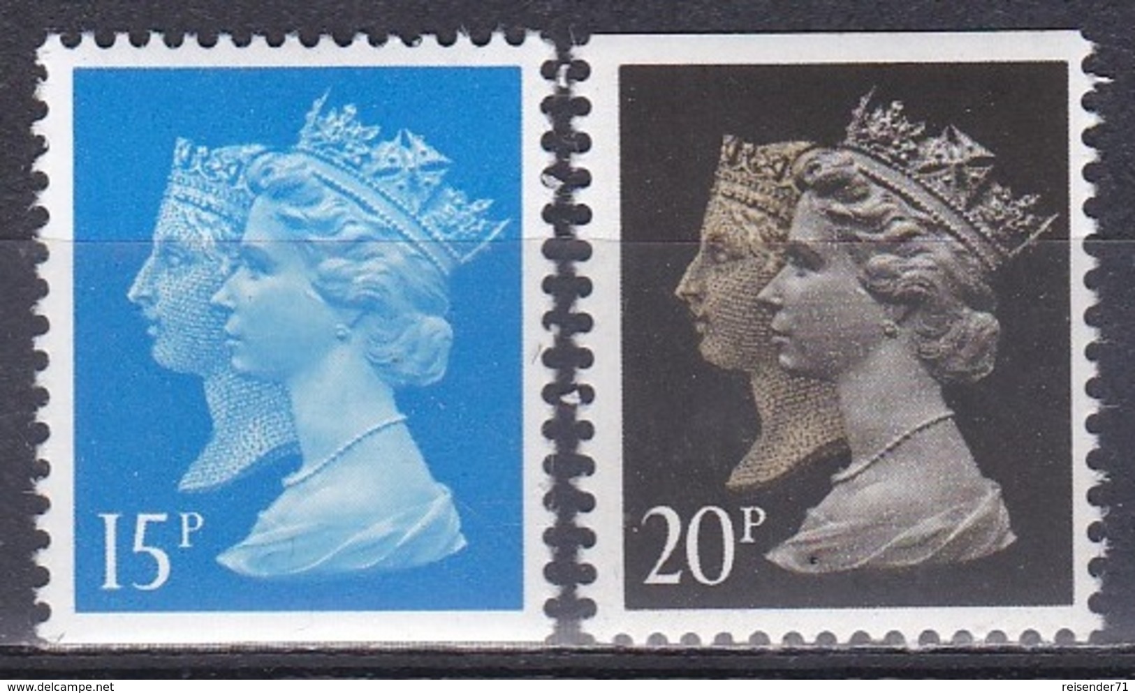 Großbritannien Great Britain England 1990 Post Königshäuser Royals Königin Victoria Elisabeth II. Queen, Mi. 1249-0 ** - Unused Stamps