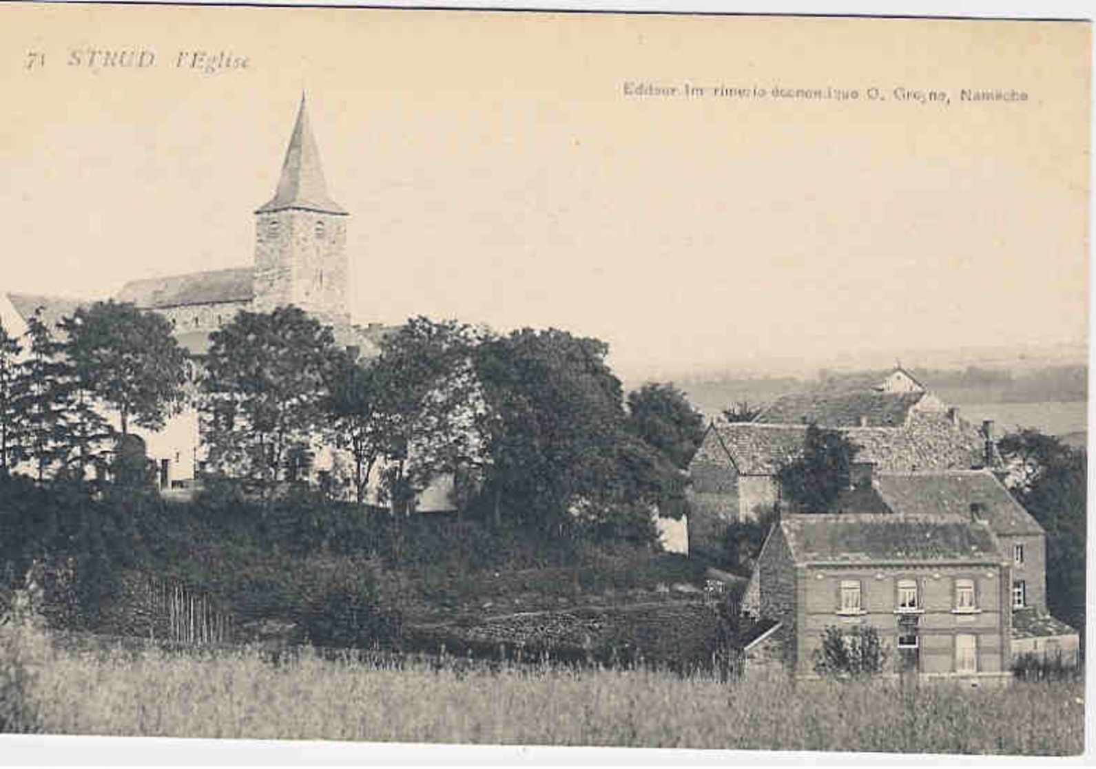 STRUD  -  L'Eglise - Gesves