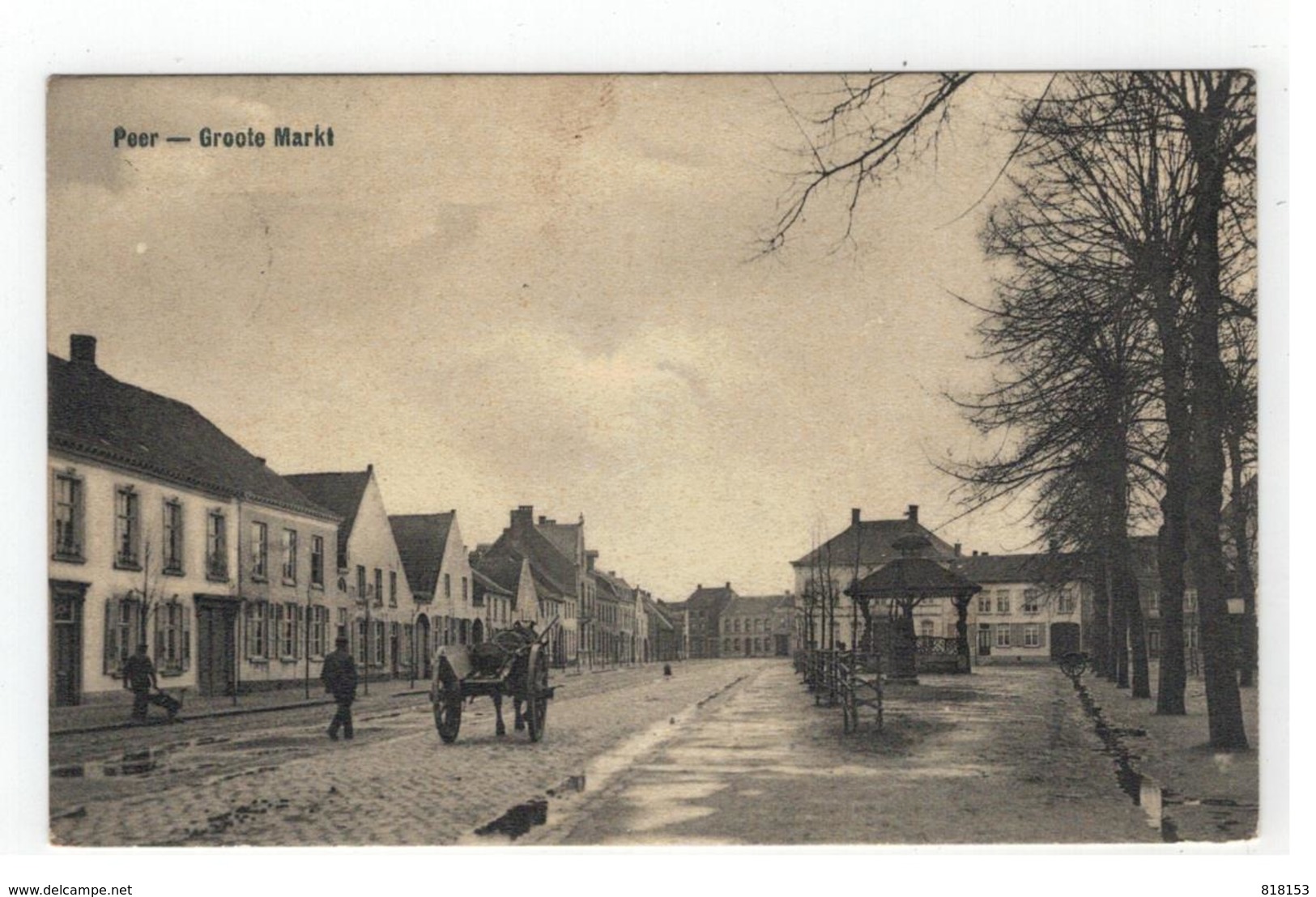Peer  -  Groote Markt 1908 - Peer
