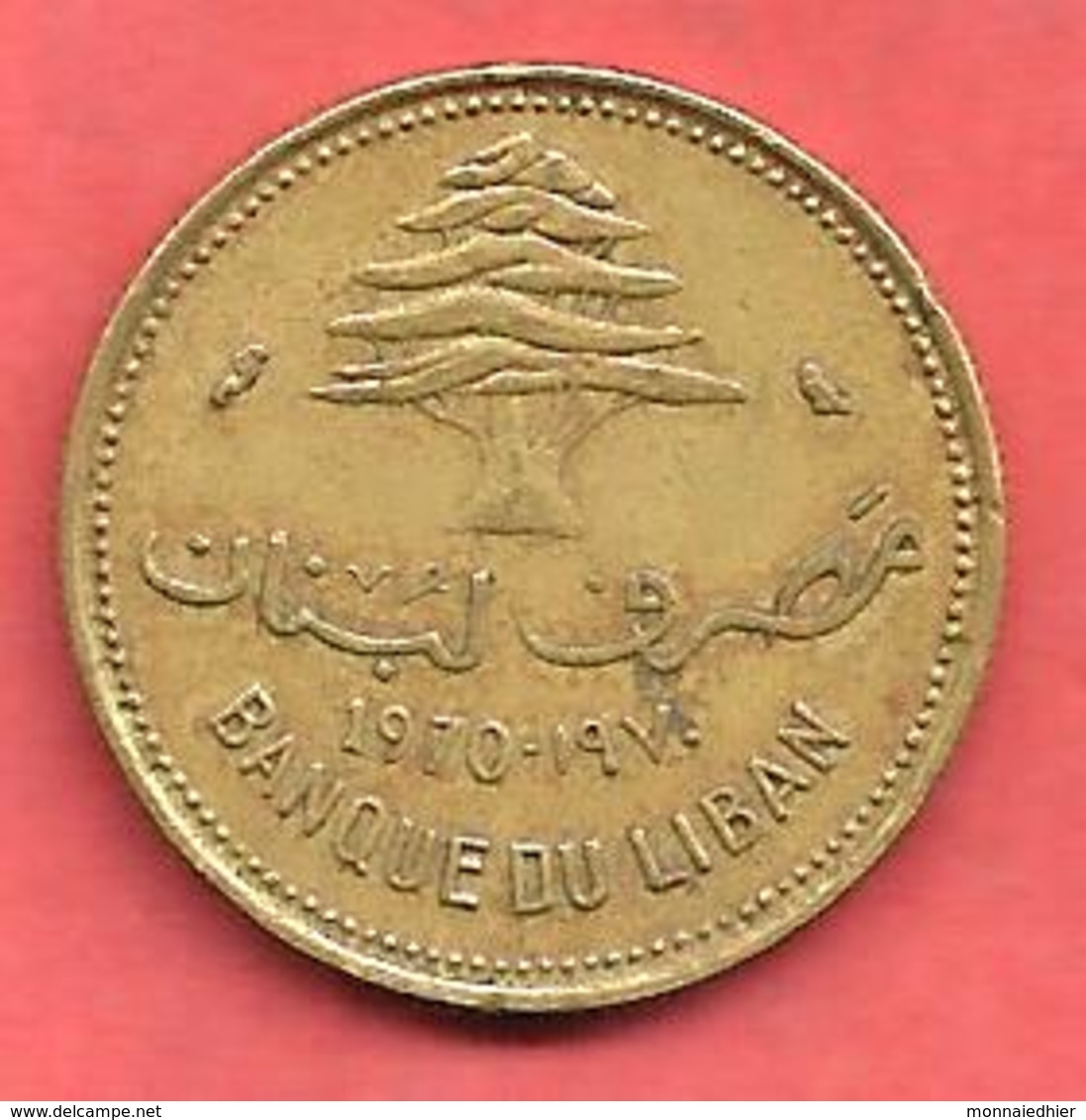 10 Piastres , LIBAN , Nickel-Bronze , 1970 , N° KM # 26 - Liban