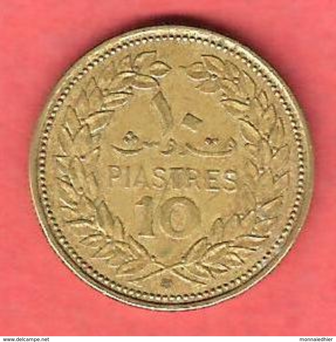 10 Piastres , LIBAN , Nickel-Bronze , 1970 , N° KM # 26 - Liban