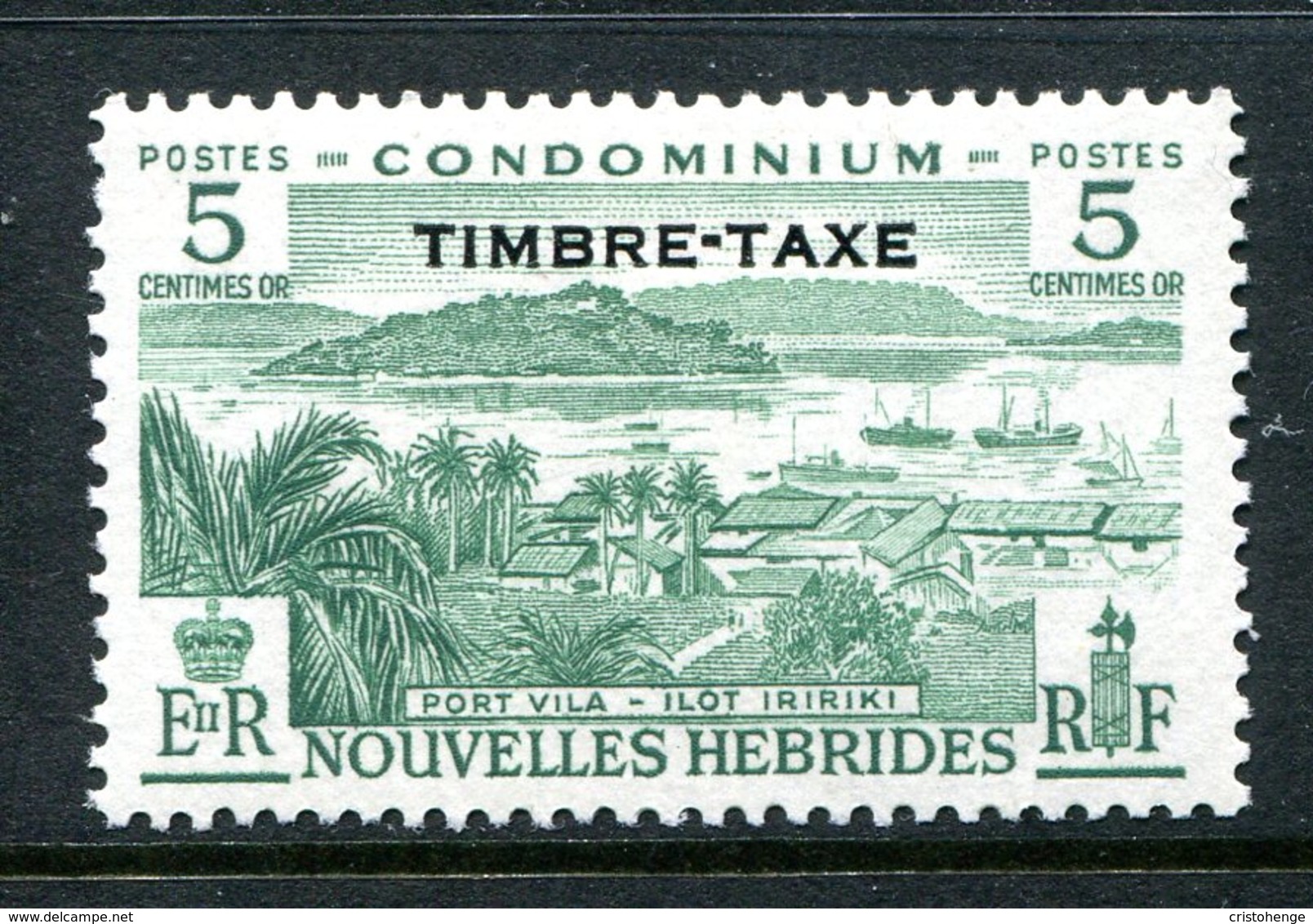 Nouvelles Hebrides 1957 Postage Due - 5c Value HM (SG FD107) - Postage Due