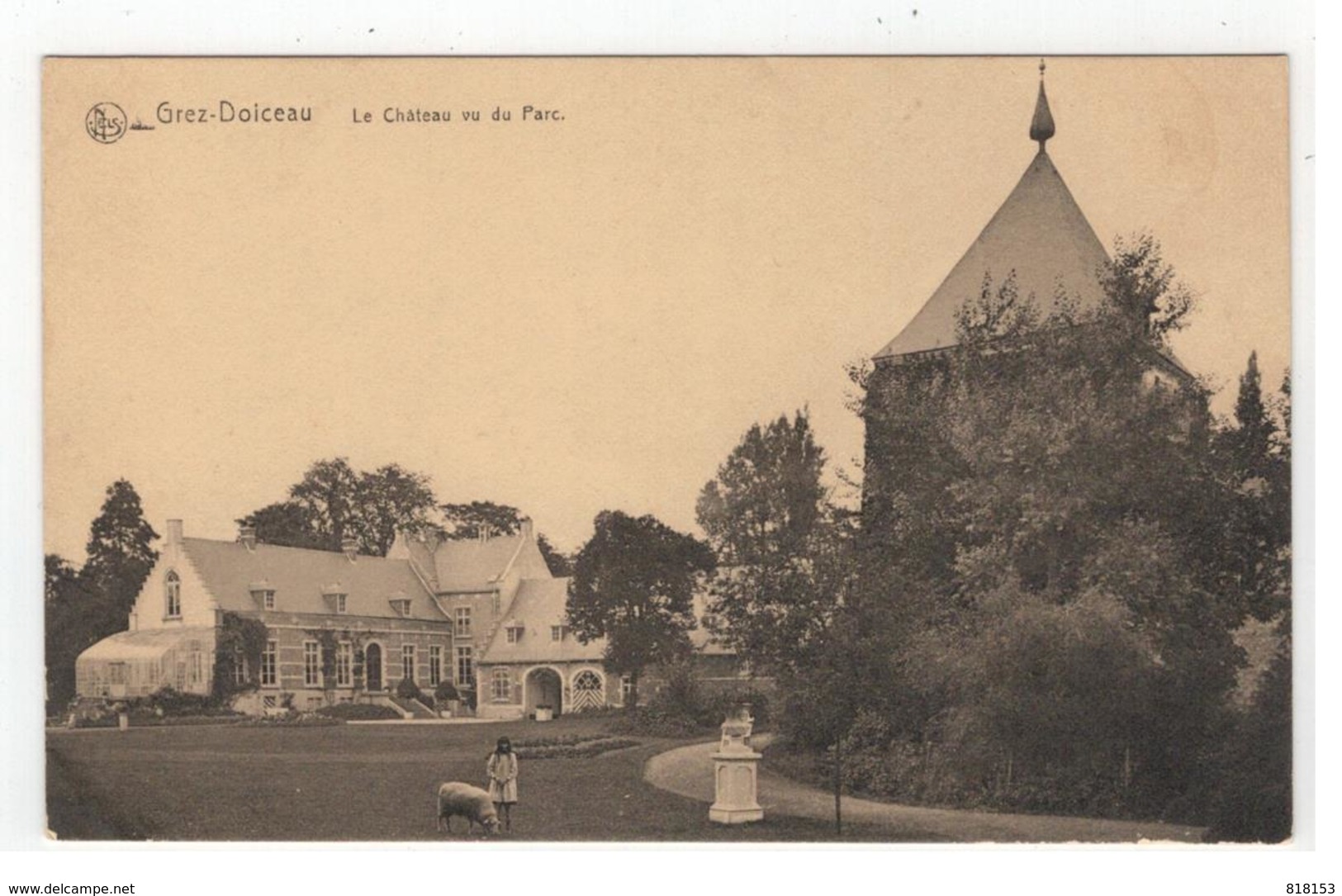 Grez-Doiceau  Le Château Vu Du Parc - Grez-Doiceau