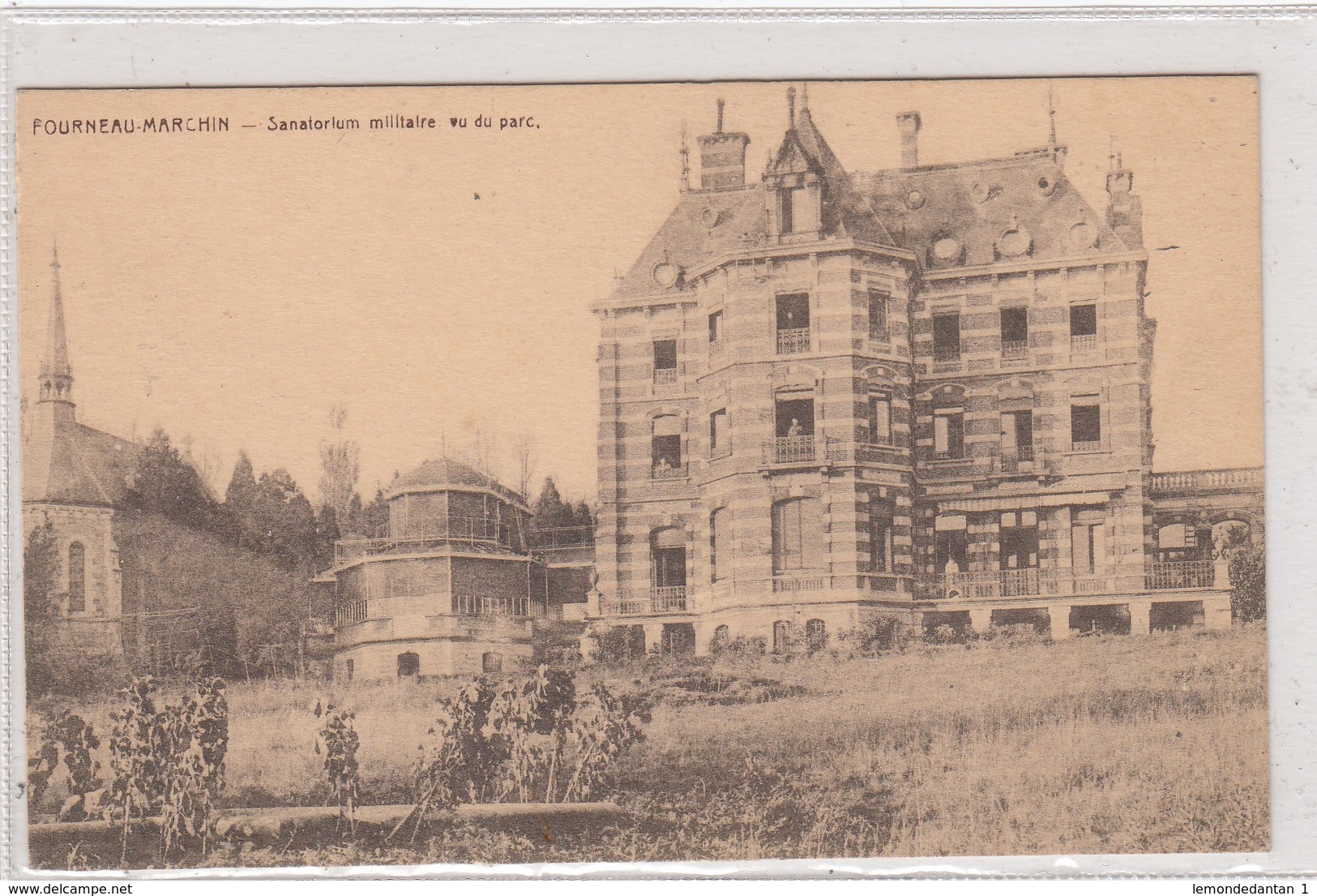 Fourneau-Marchin. Sanatorium Militaire. Vue Du Parc. - Huy